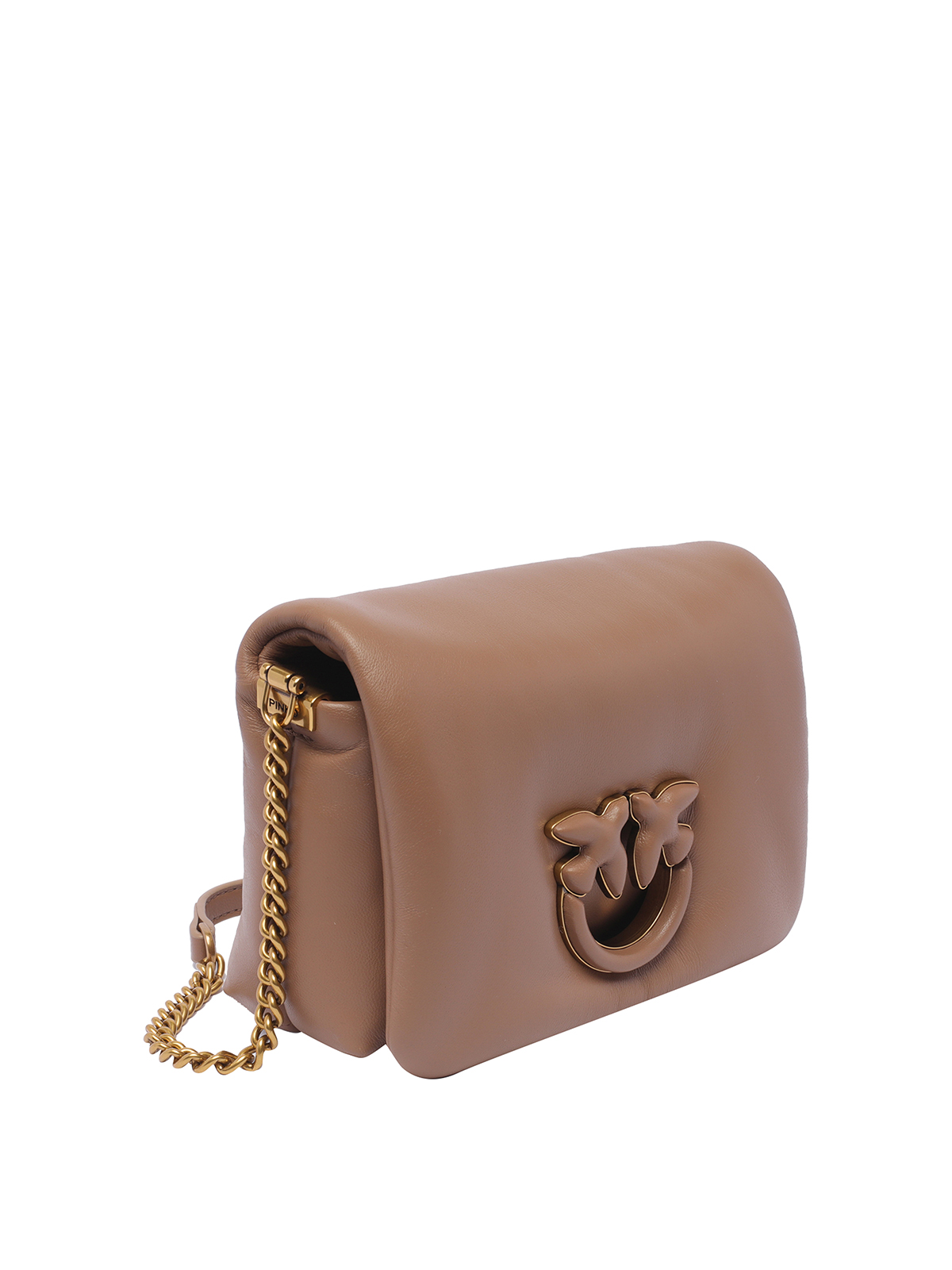 ショルダーバッグ・ポシェット PINKO 'Love click baby puff' crossbody bag Pinko - Love Click Baby Puff leather bag Pink - The Corner