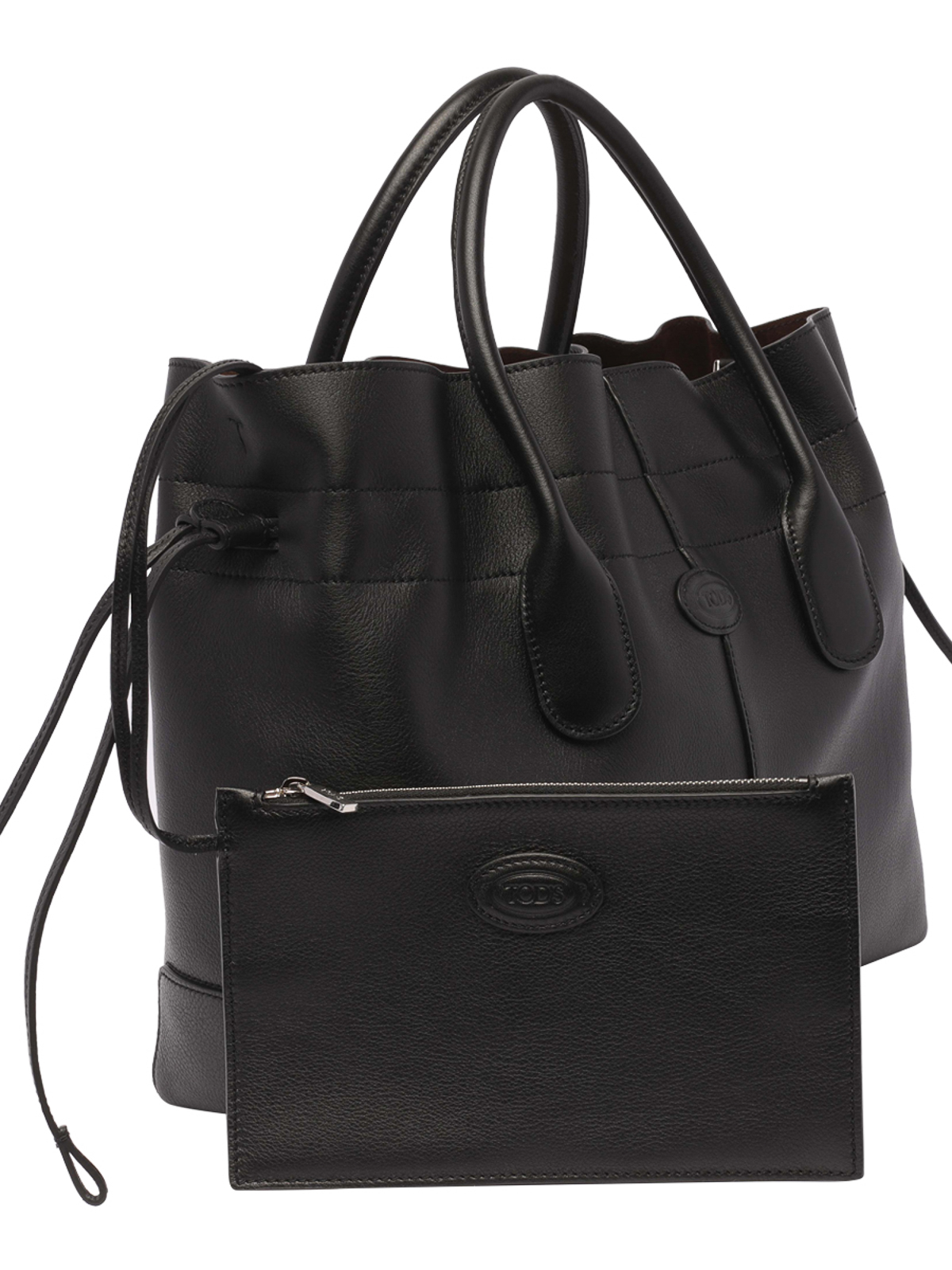 Shop Tod's Tods Di Shoulder Bag In Black