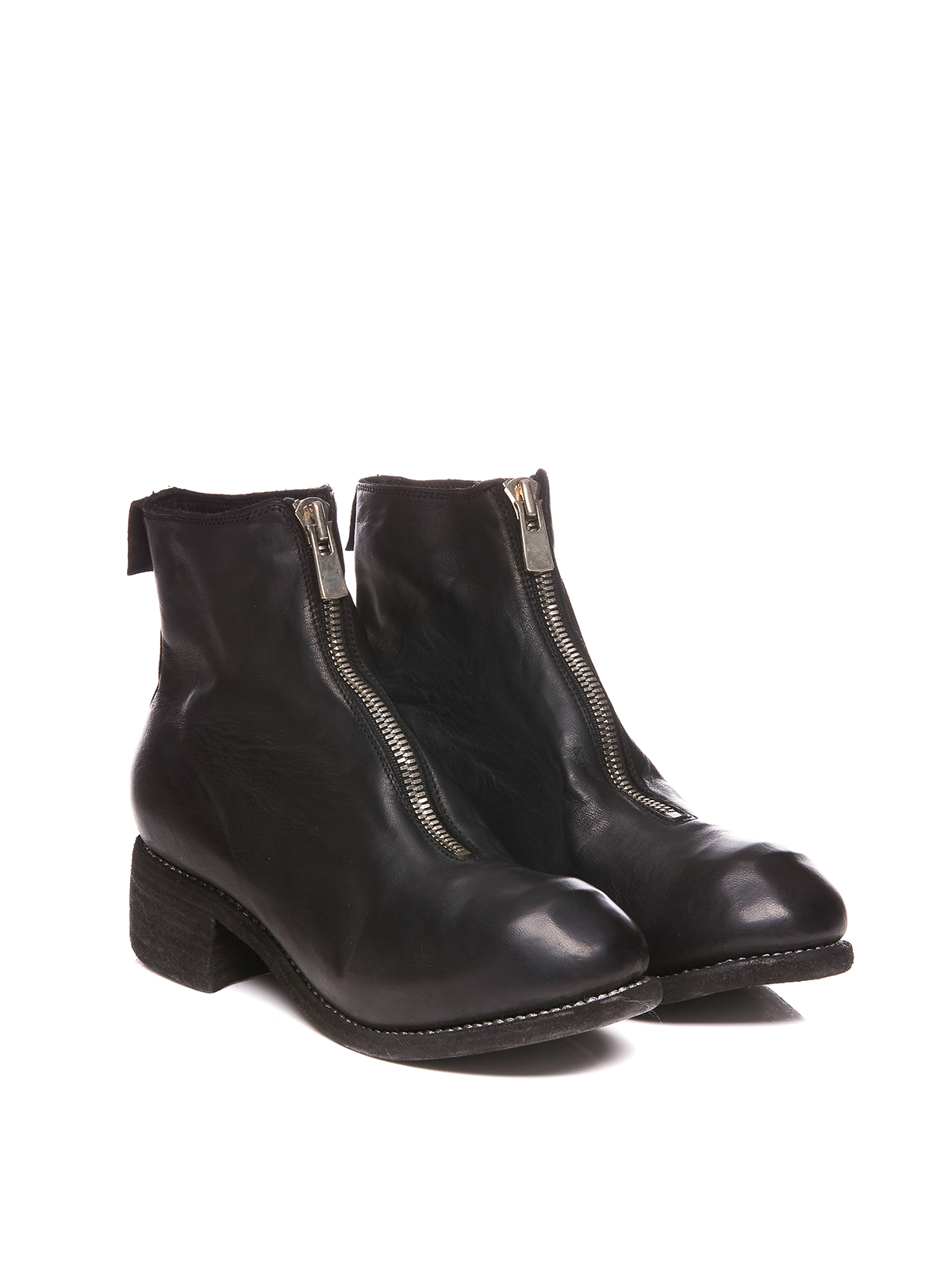 Guidi Women Front Zip Boot