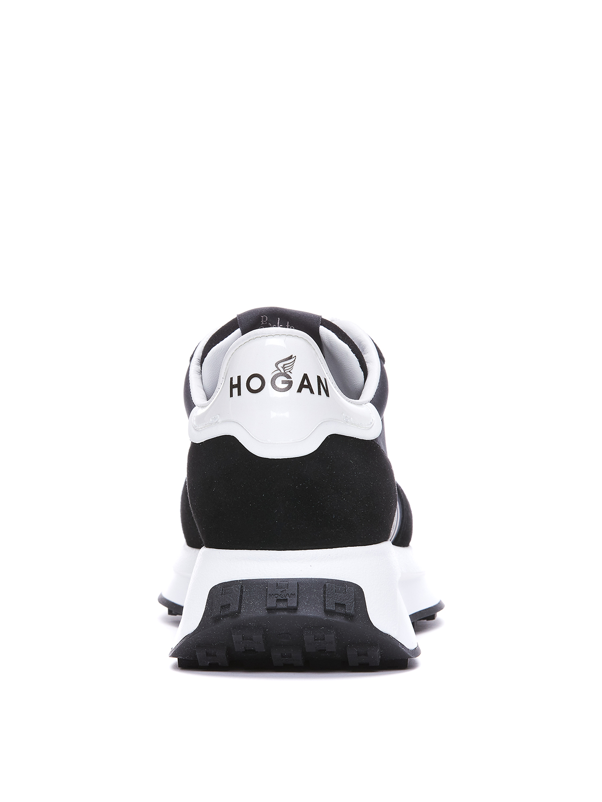 Shop Hogan H641 Sneakers In Black