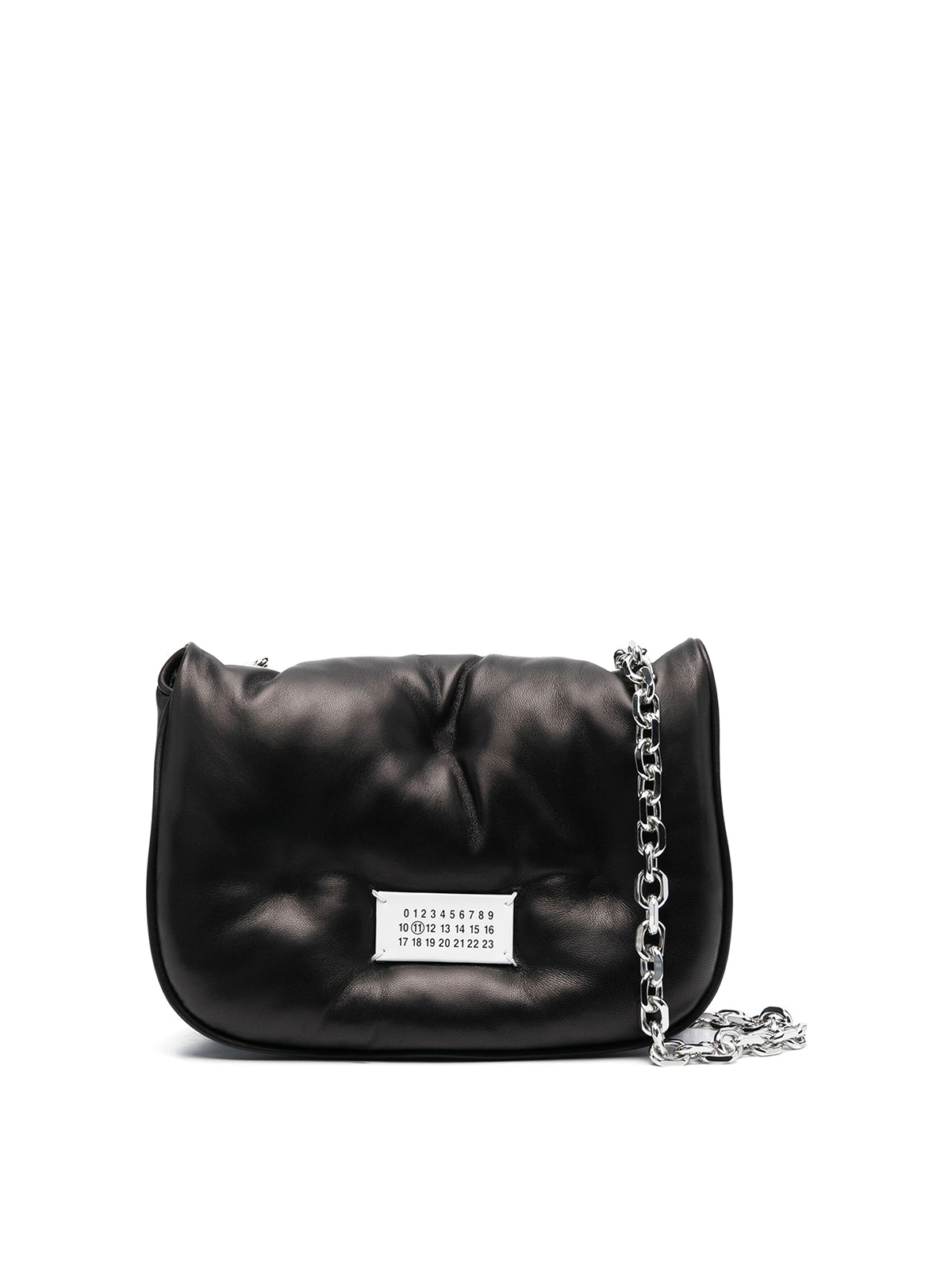 Mm6 Maison Margiela Glam Slam Shoulder Bag In Black