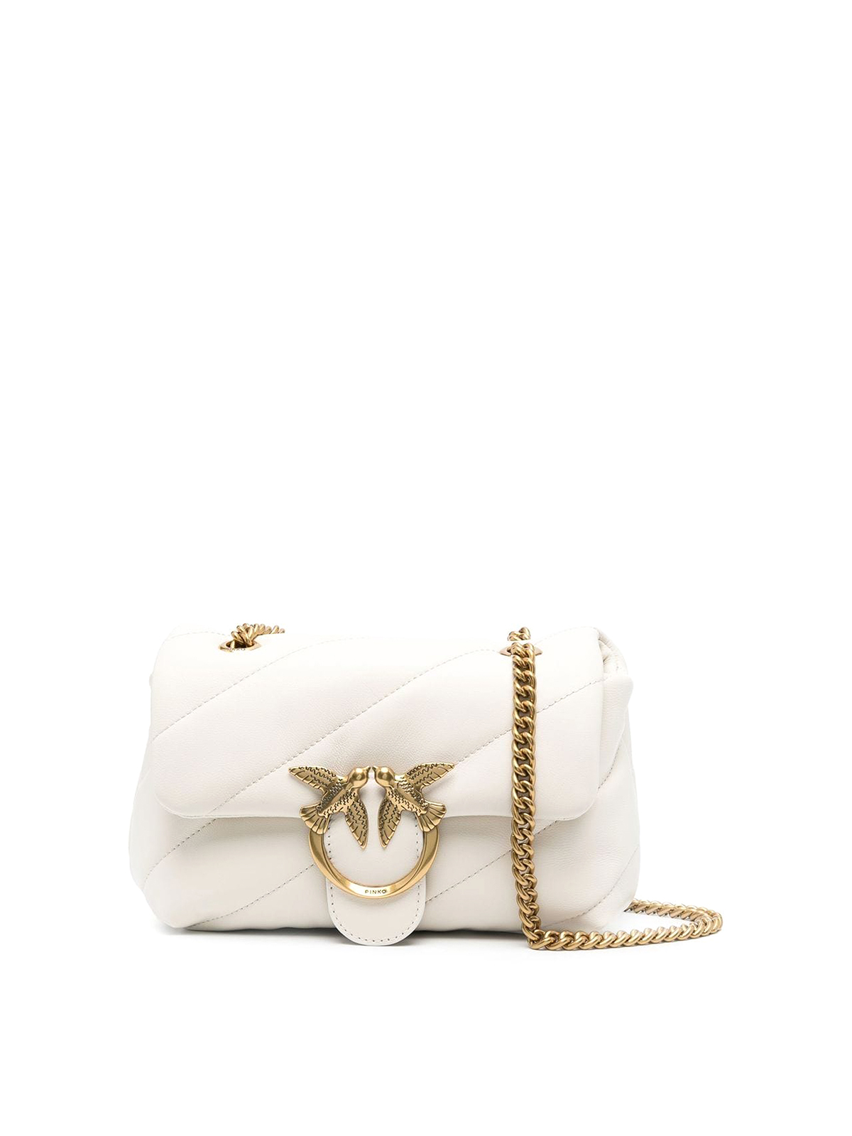 ショルダーバッグ・ポシェット Pinko MINI LOVE PUFFER CROSSBODY BAG PINKO Love Mini Puffer Crossbody Bag | Pink | FARFETCH JO