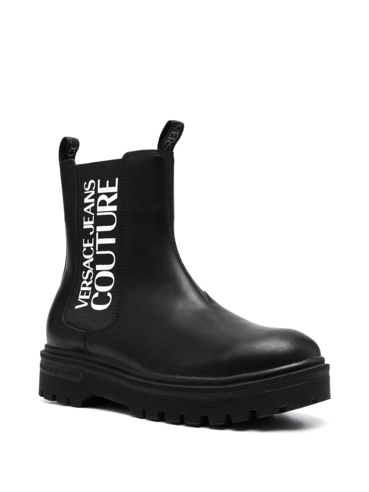 Shop Versace Jeans Couture Boots In Black