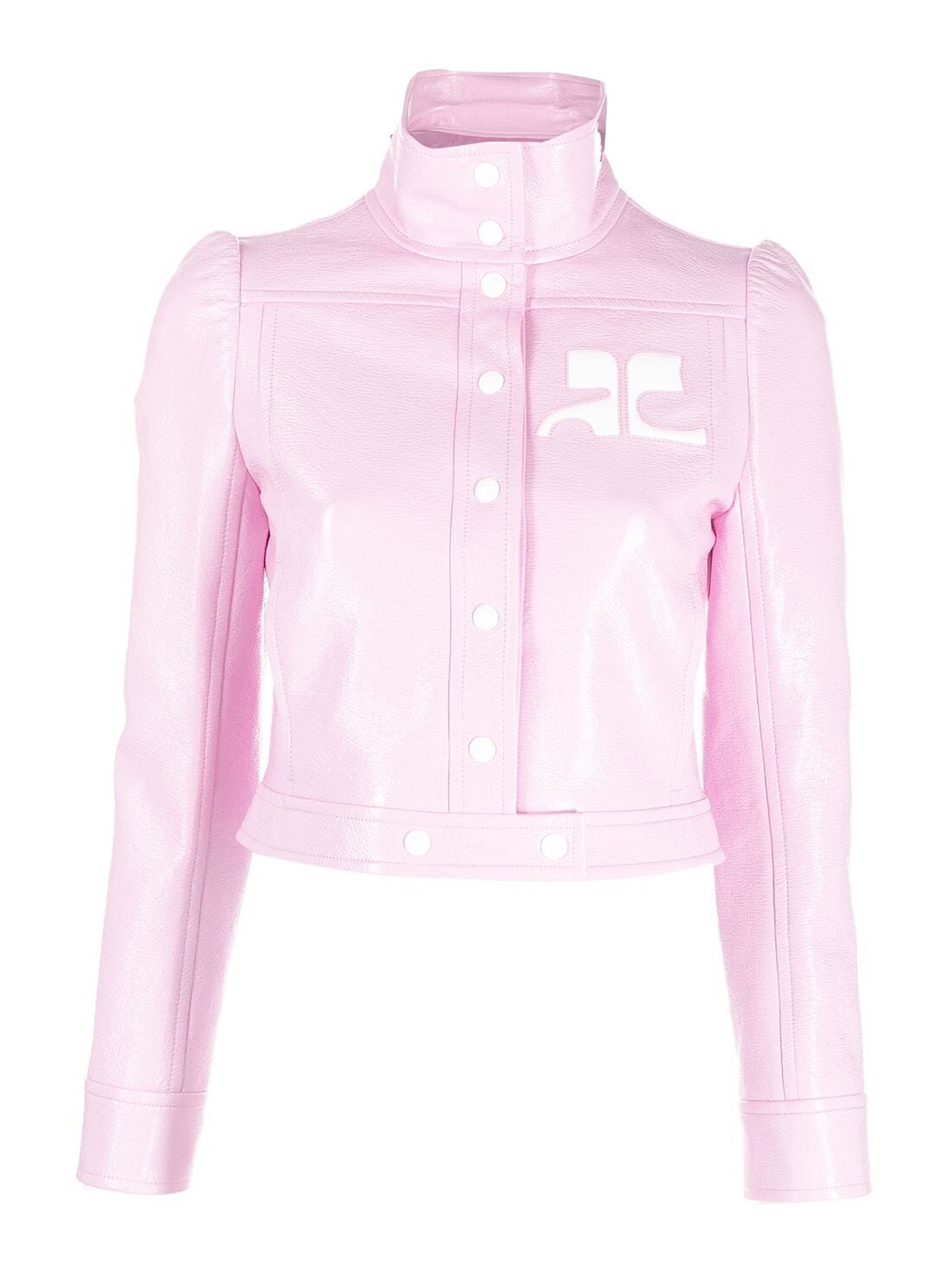 Courrèges Reedition Vinil Jacket In Pink