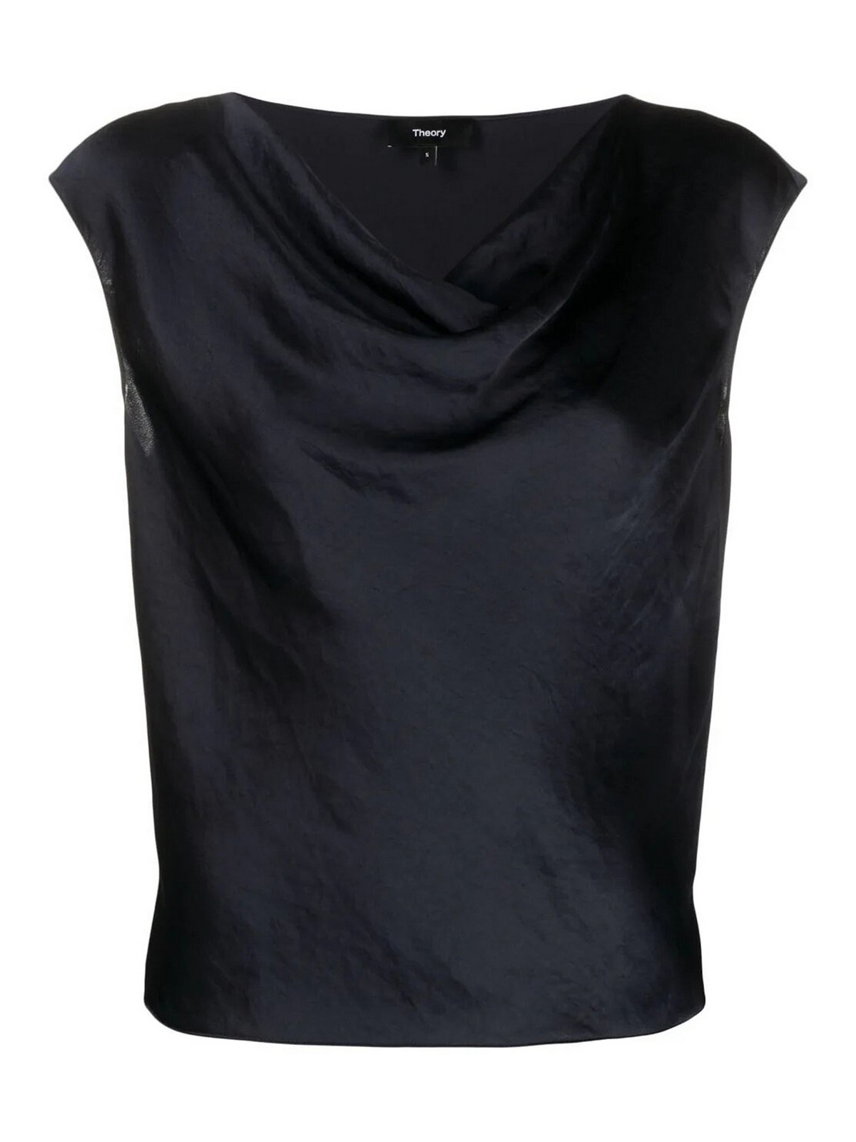 Theory Sleeveless Top In Blue