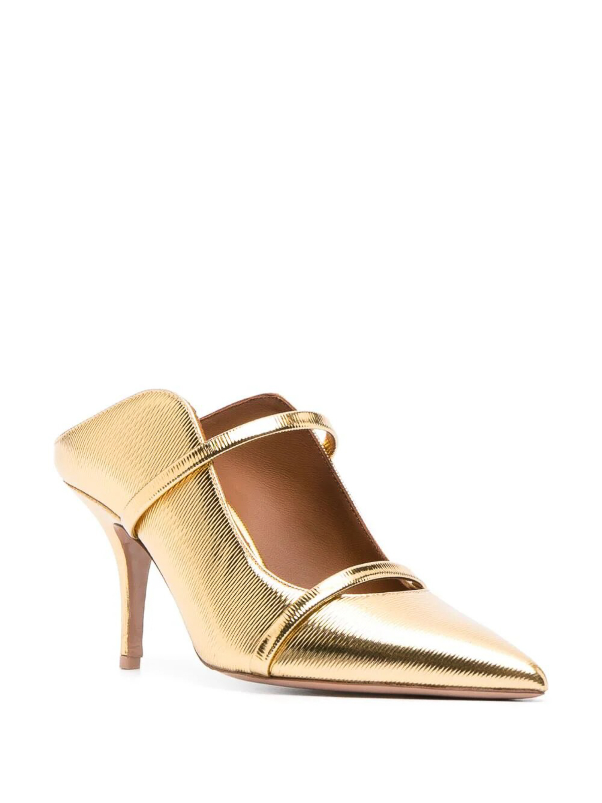 Shop Malone Souliers Maureen70-346 In Gold