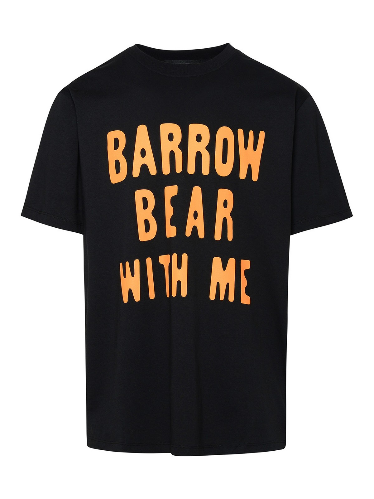 Barrow T-shirt In Cotone Nera In Black