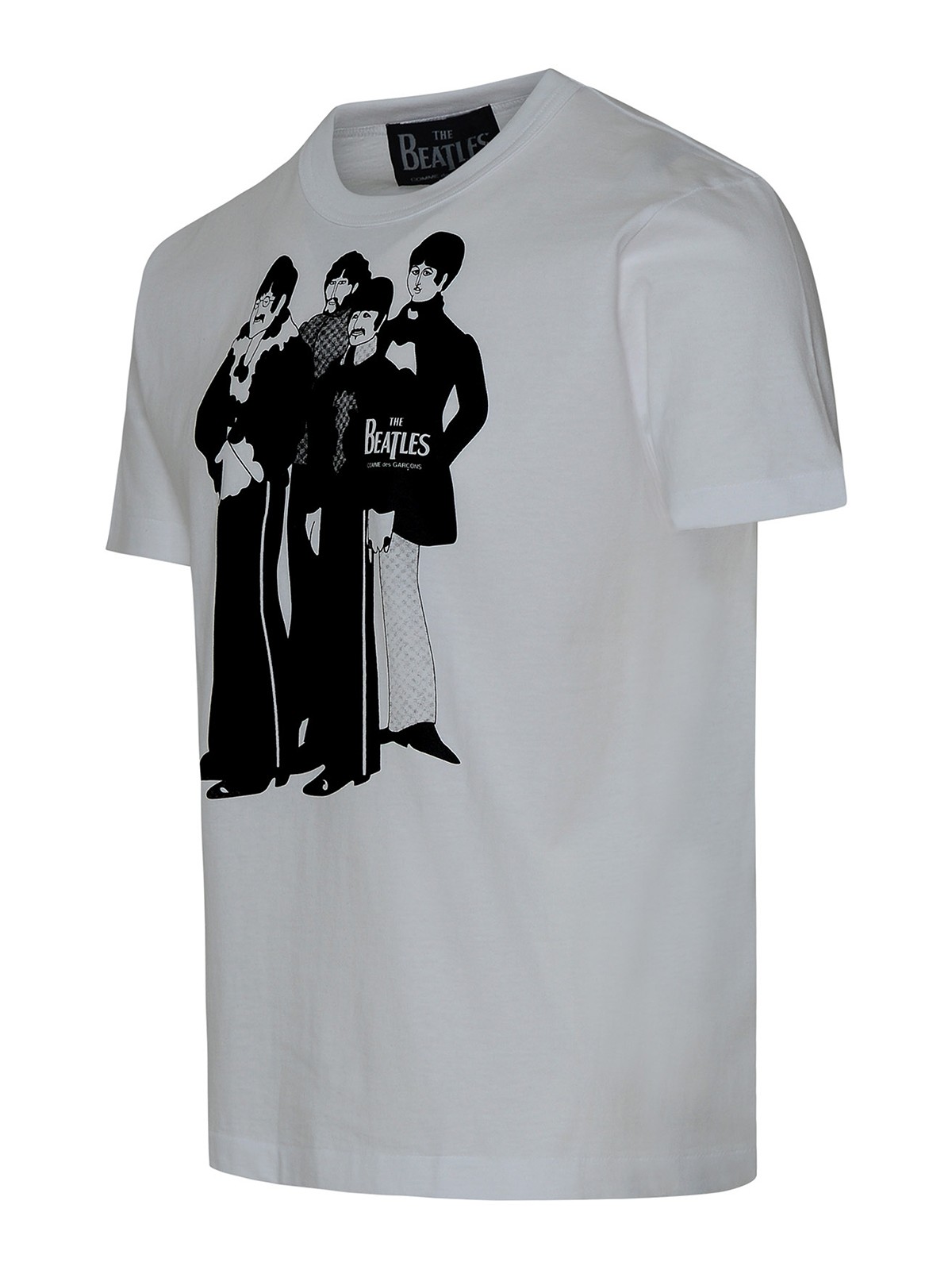 Comme des Garçons Play T-shirt in cotone bianca - White