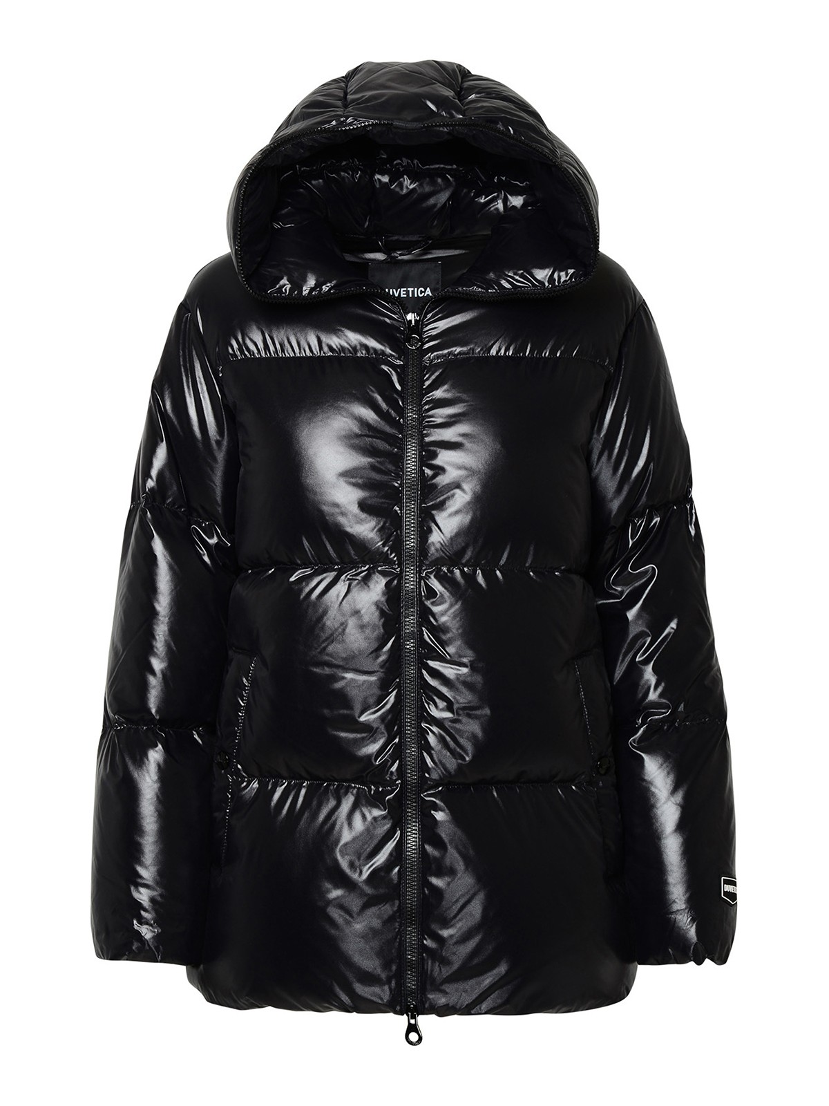 DUVETICA CALLIA DOWN JACKET IN BLACK NYLON