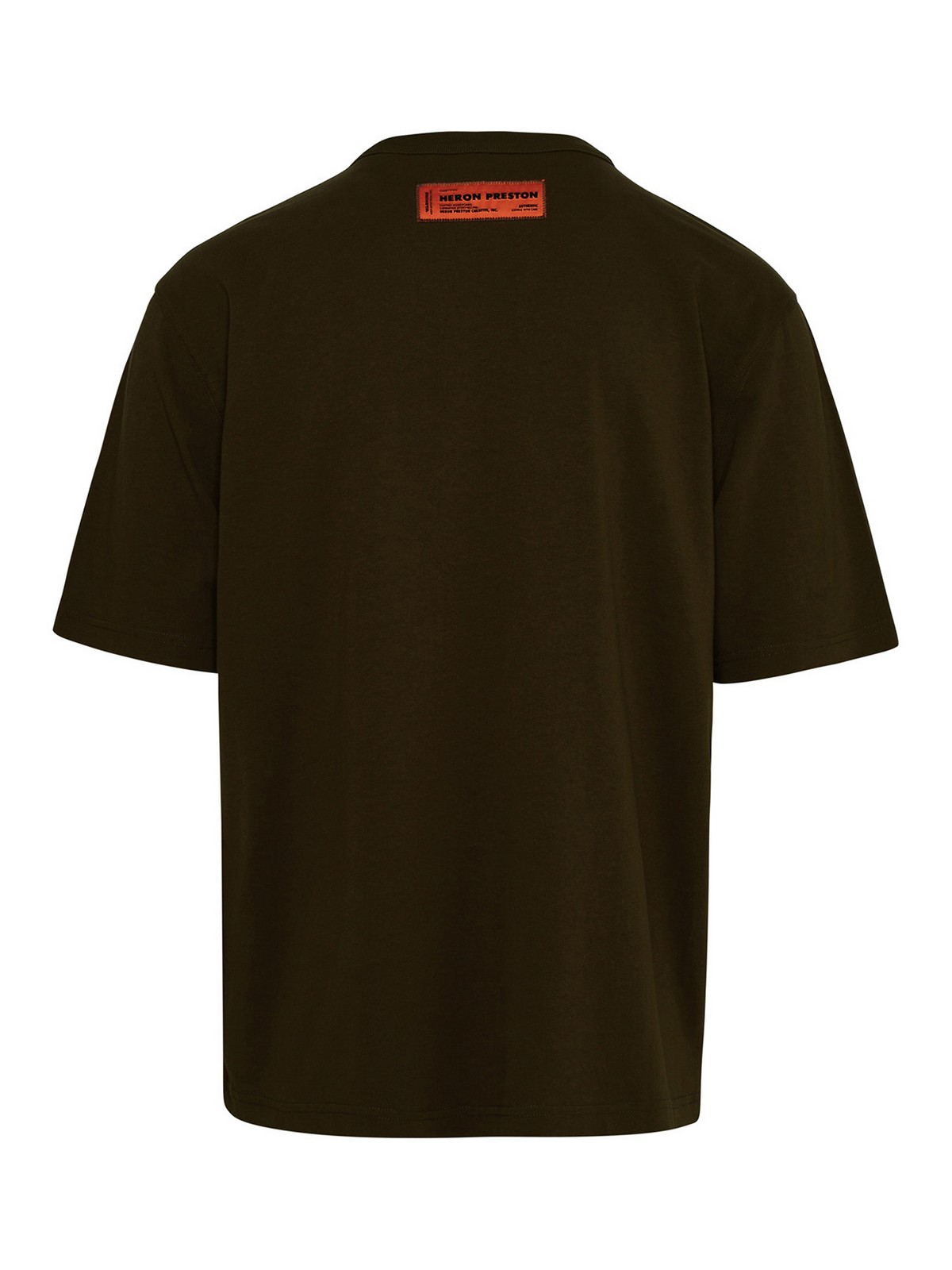 T-shirts Heron Preston - T-shirt in cotone verde