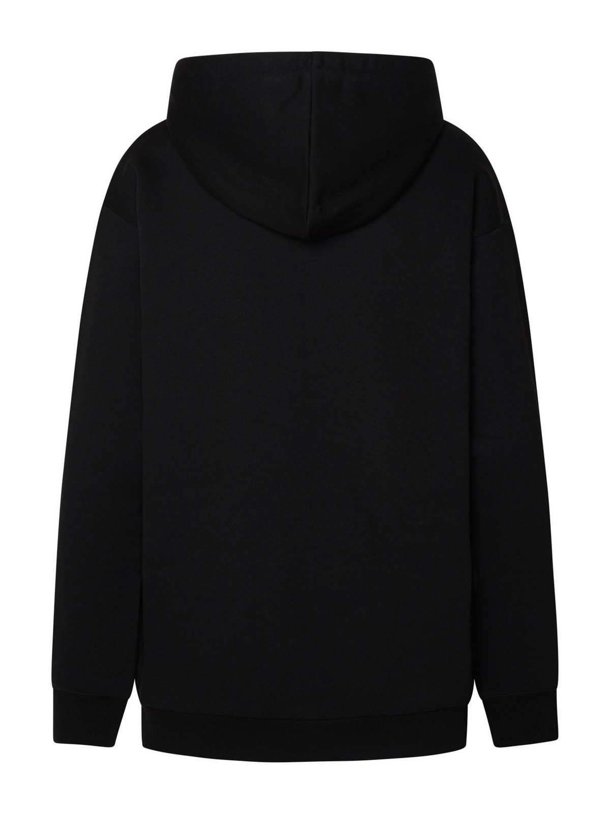 Shop Michael Kors Empire Sweatshirt In Black Cotton