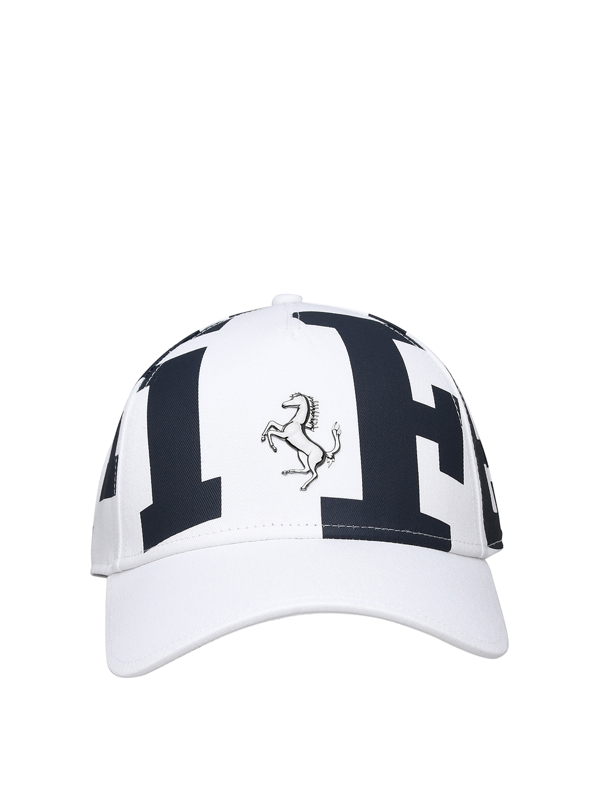 Ferrari White Cotton Hat