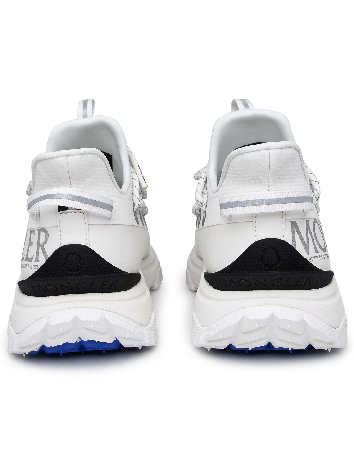 Shop Moncler Sneaker Trail Grip In Poliammide Bianca In Blanco