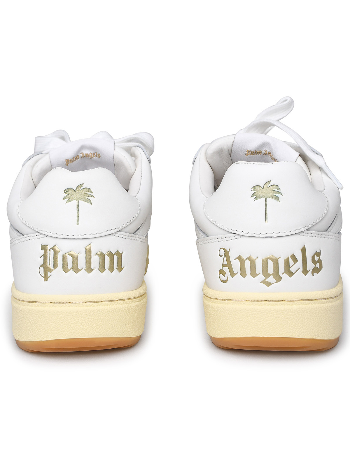Shop Palm Angels Sneaker Palm University In White
