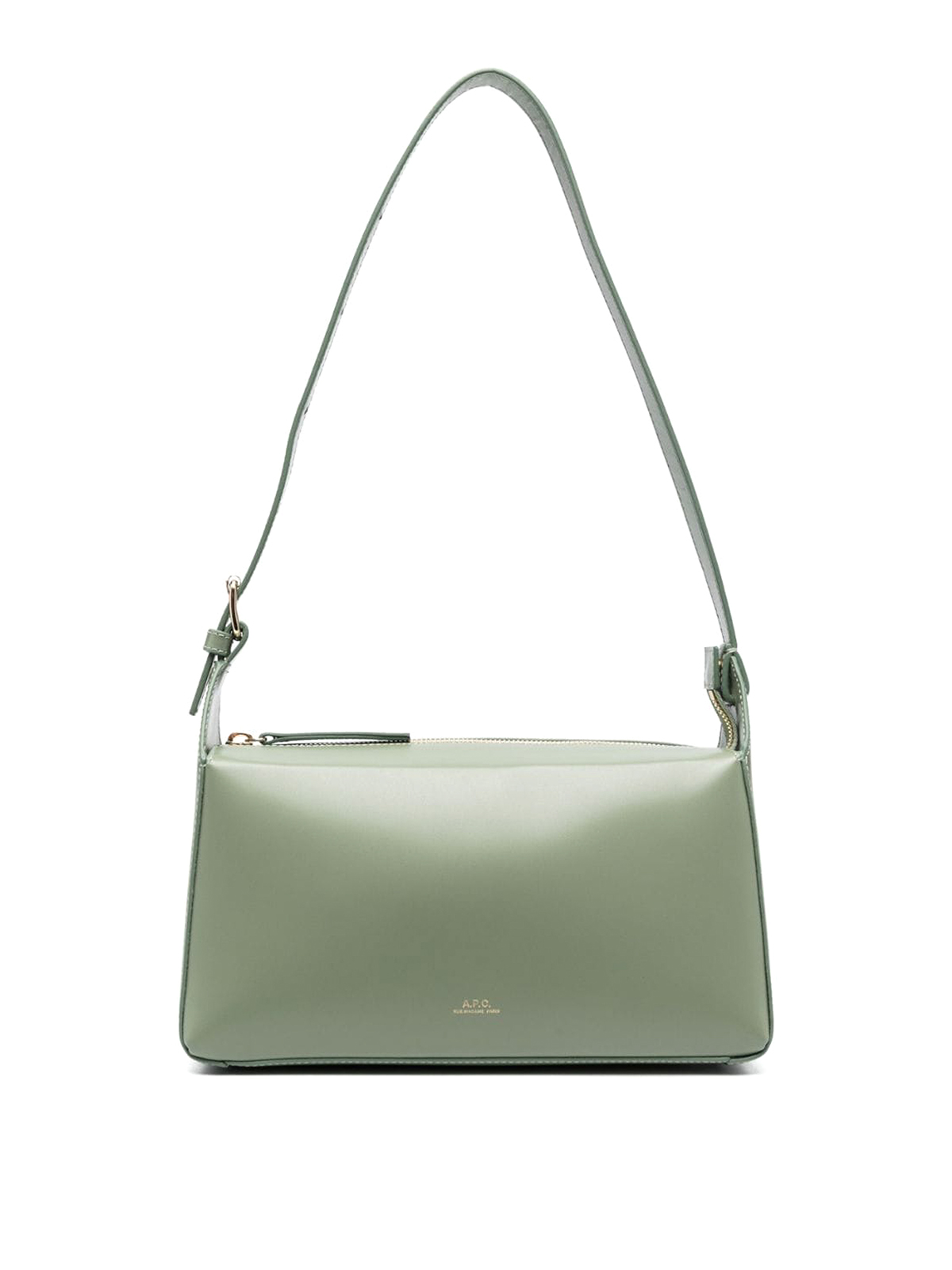 Shoulder bags A.P.C. - Sac virginie baguette - PXBRUF61837VERT