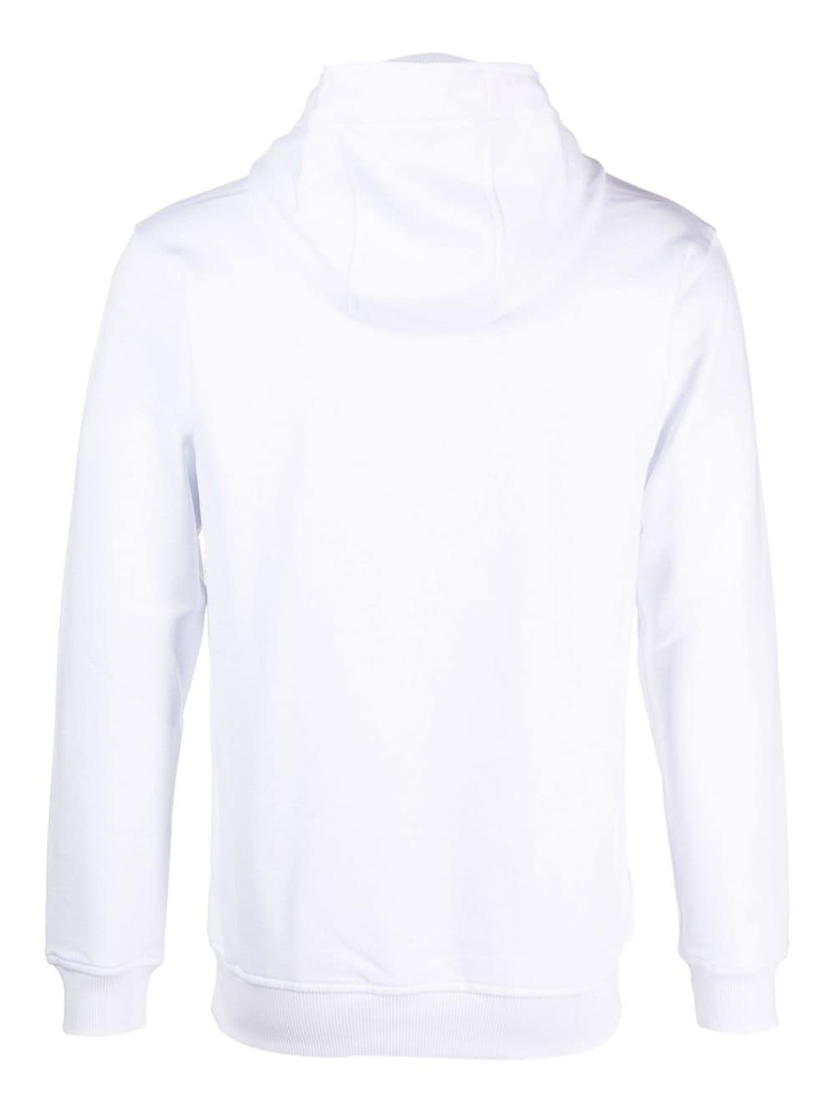 Shop Comme Des Garçons Shirt Sweat Knit In White