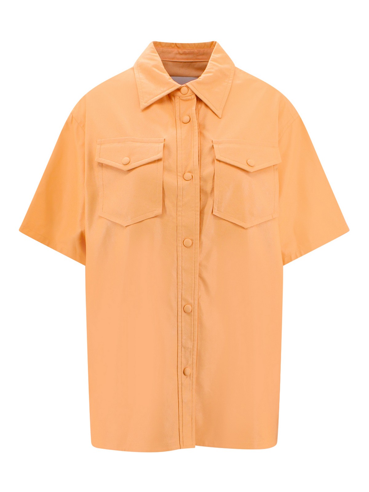 Shop Stand Studio Camisa - Naranja In Orange