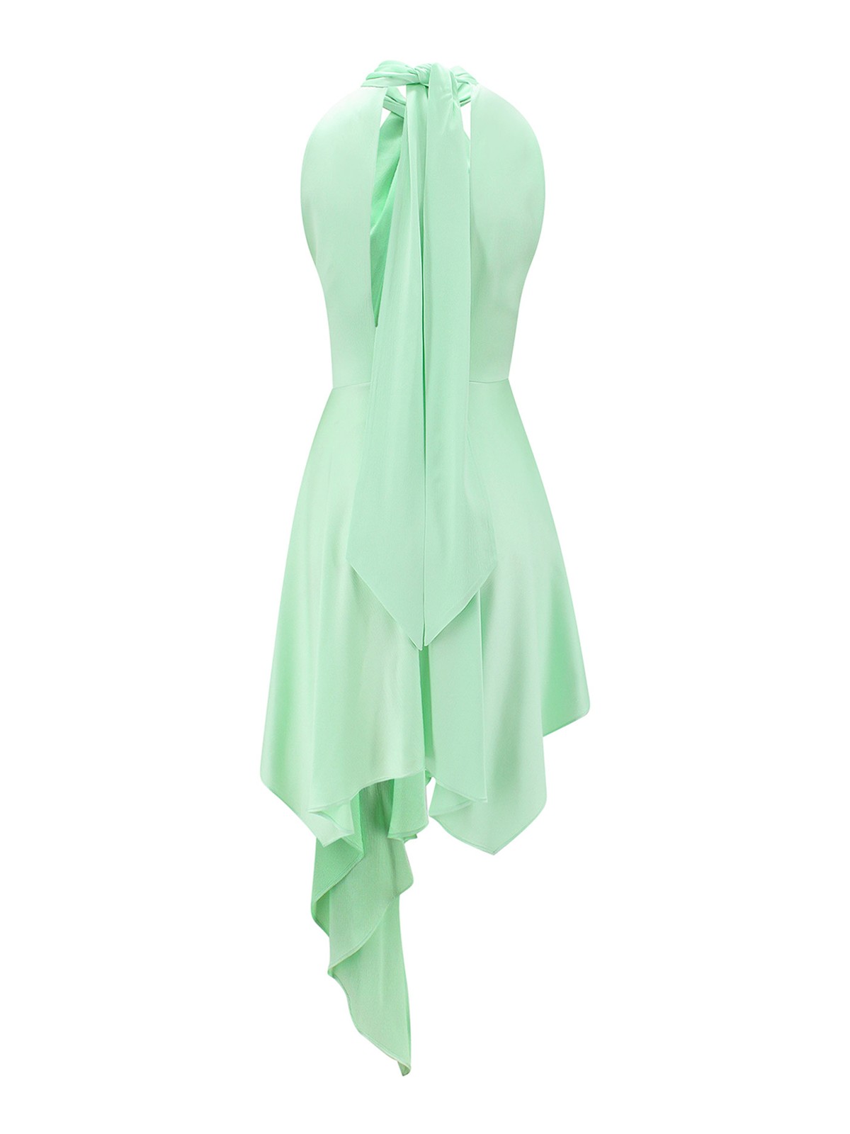 Shop Stella Mccartney Sustainable Viscose Dress In Green
