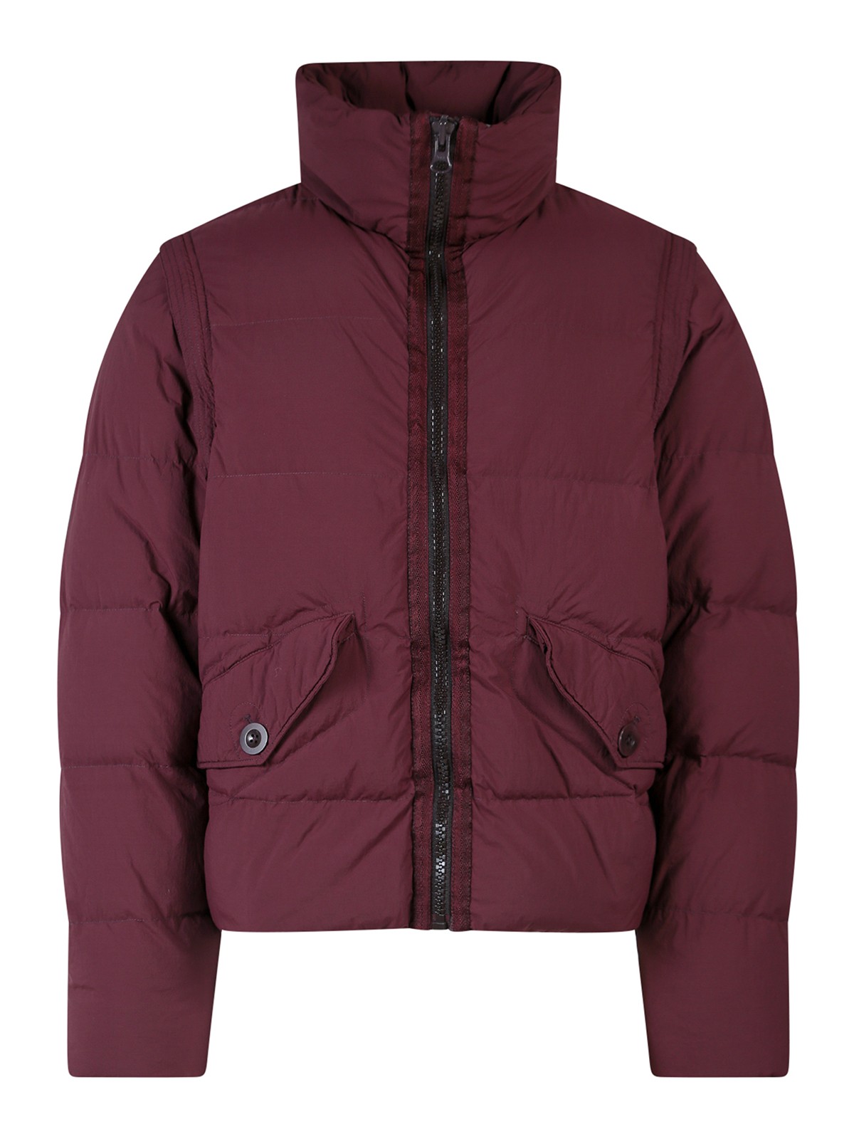 Ten C Austral Down Vest In Purple