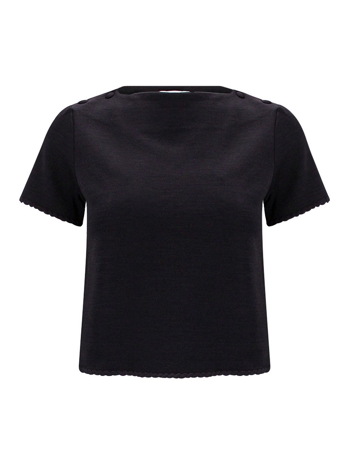 Shop Thom Browne Cotton And Silk T-shirt In Negro
