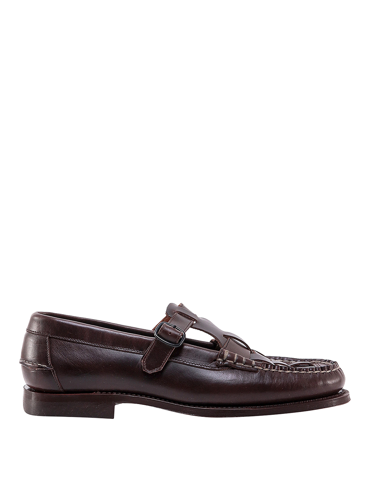 Loafers & Slippers Hereu Leather loafer MFP21FERR001BROWN