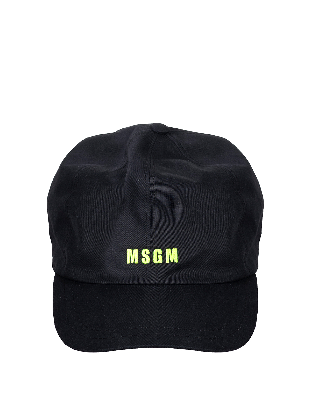 Msgm Baseball Hat In Black