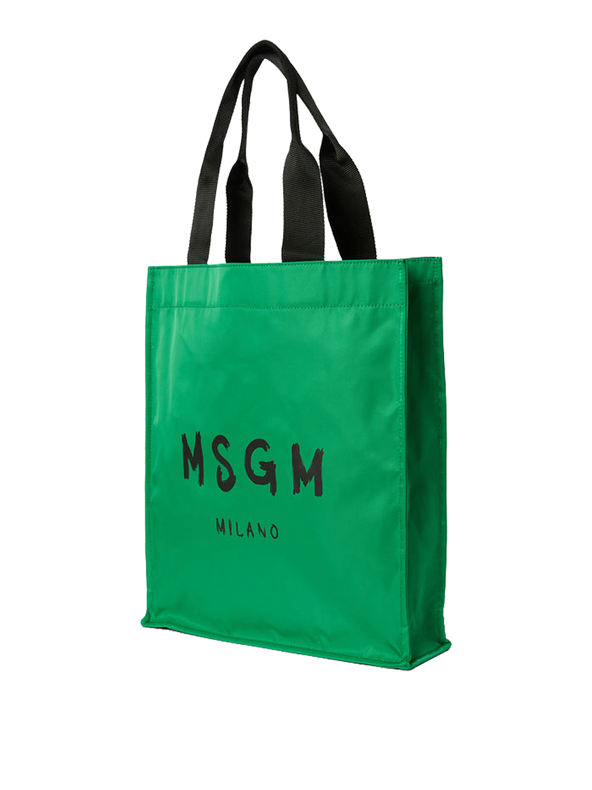 Shop Msgm Bolso Shopping - Verde In Green