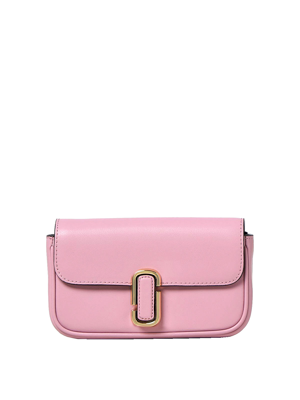 The J Marc Shoulder Bag - Nappa leather bag with flap and shoulder strap