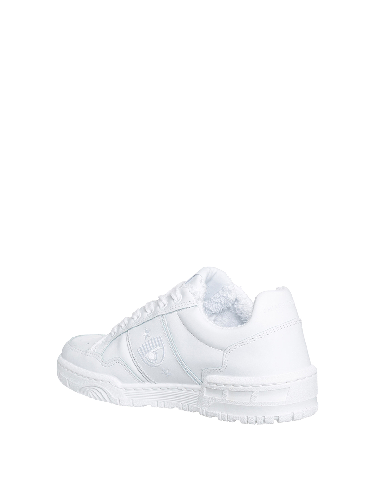 Shop Chiara Ferragni Sneakers In White