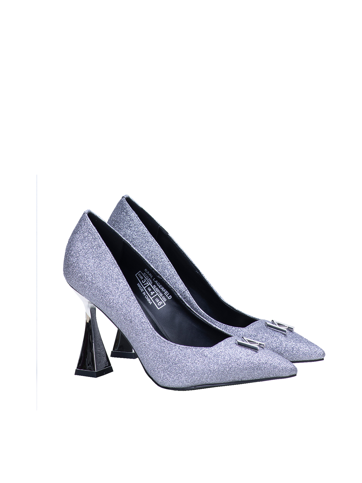 Shop Karl Lagerfeld Zapatos De Salón - Debut In Silver