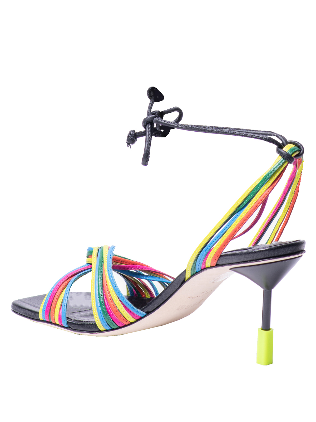 Shop Msgm Multicolour Sandal