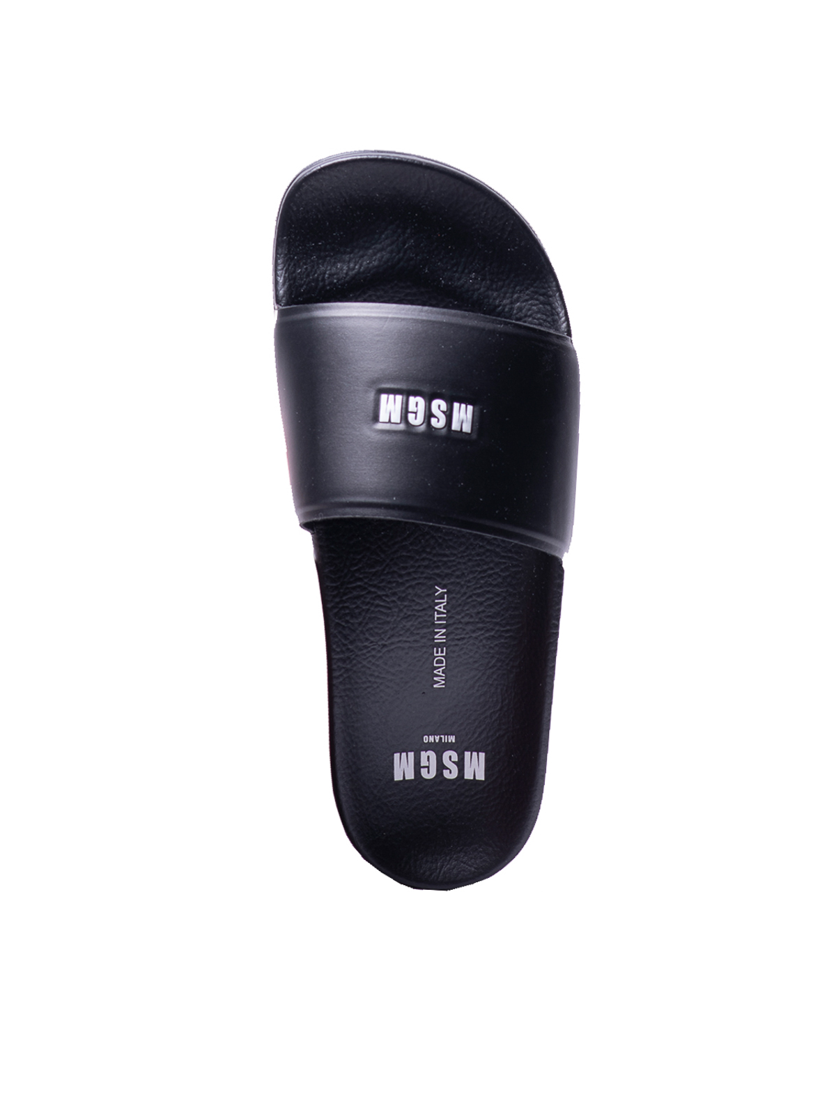 Shop Msgm Sliders In Black