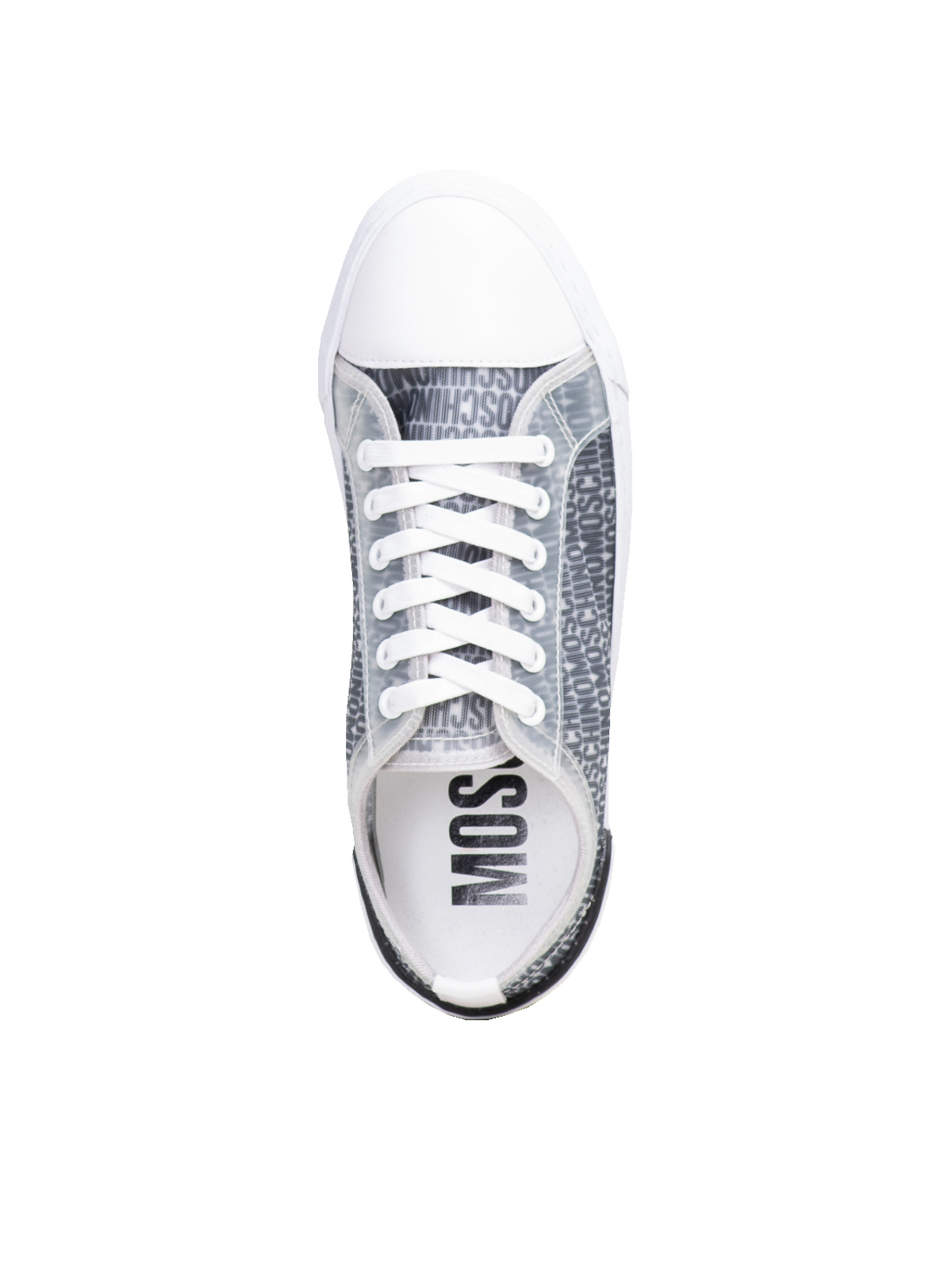 Shop Moschino Lost And Found Web Sneakers In Multicolor