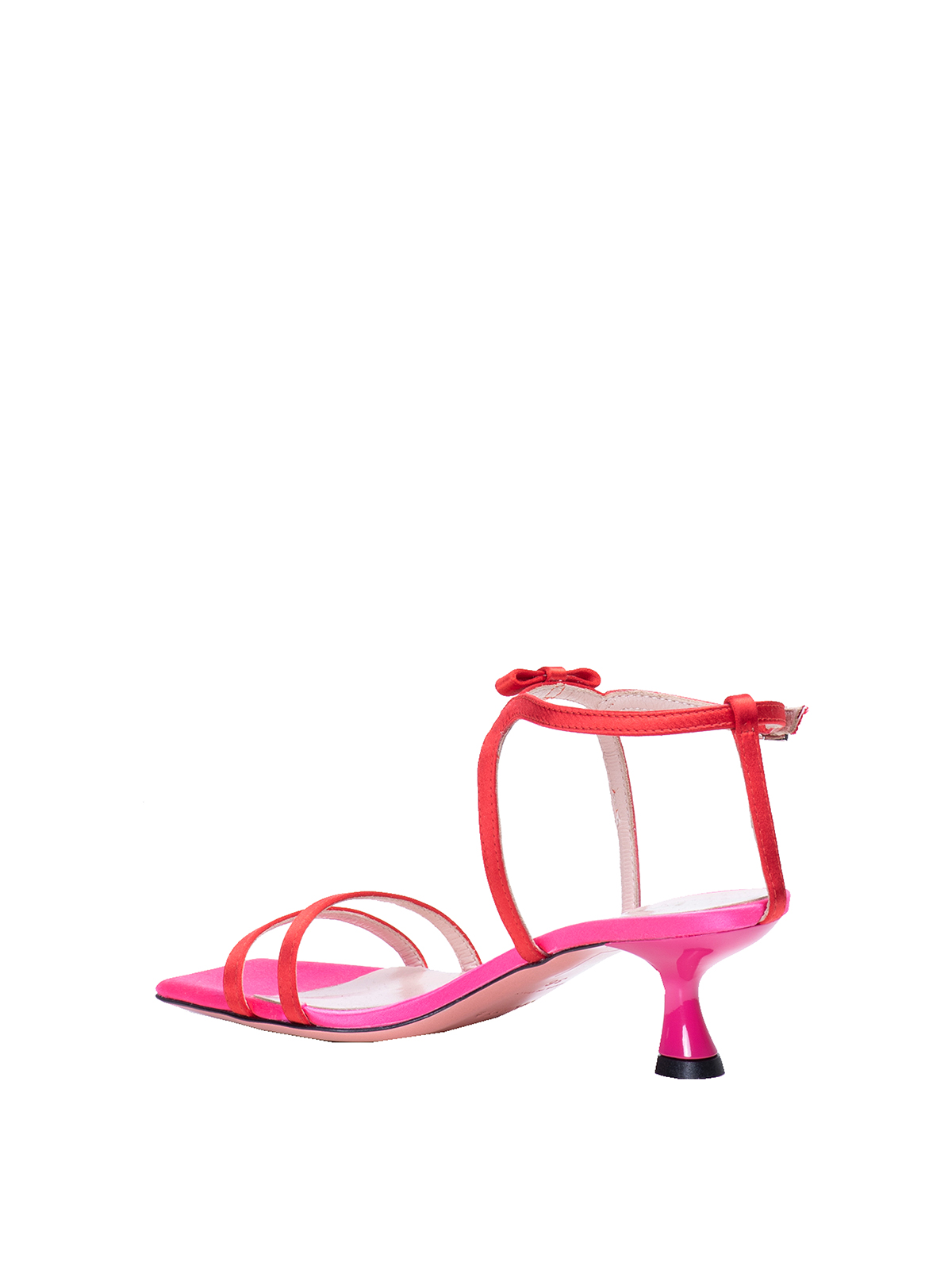 Shop Vivetta Bicolour Sandal In Red