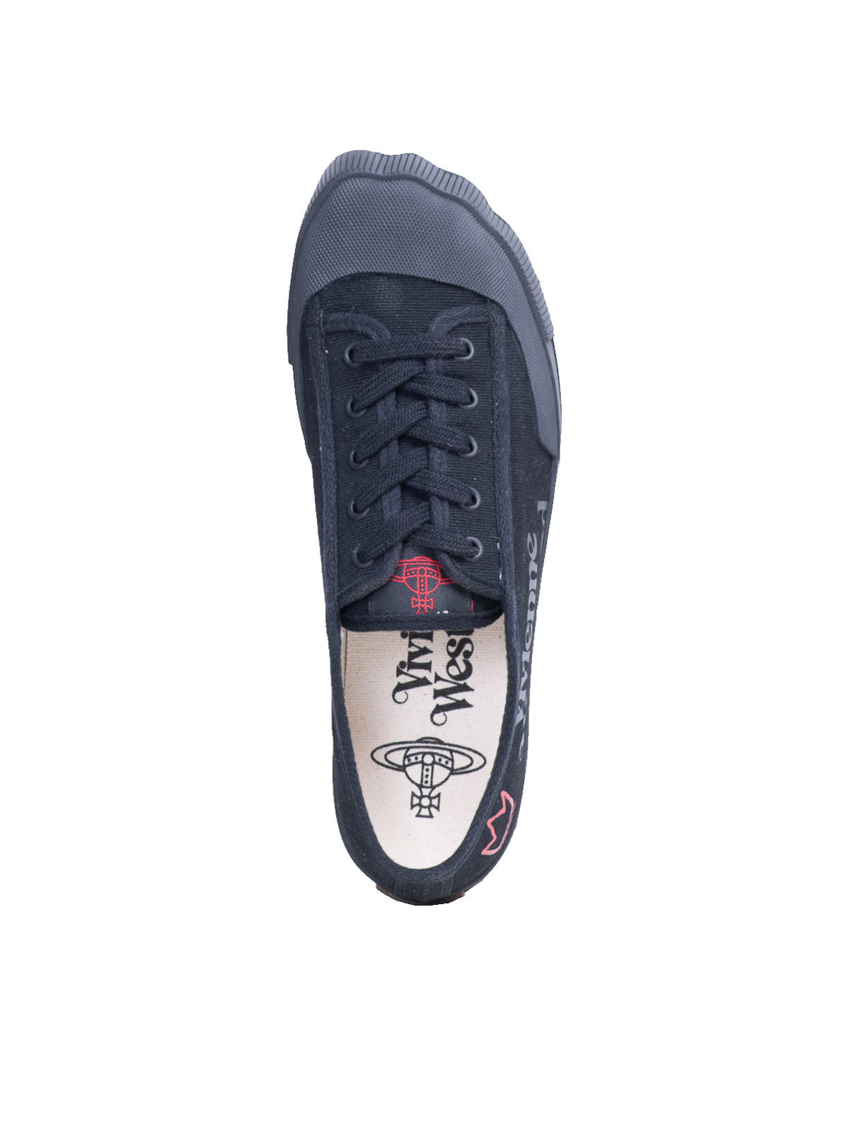 Shop Vivienne Westwood Animal Gym Shoes In Negro