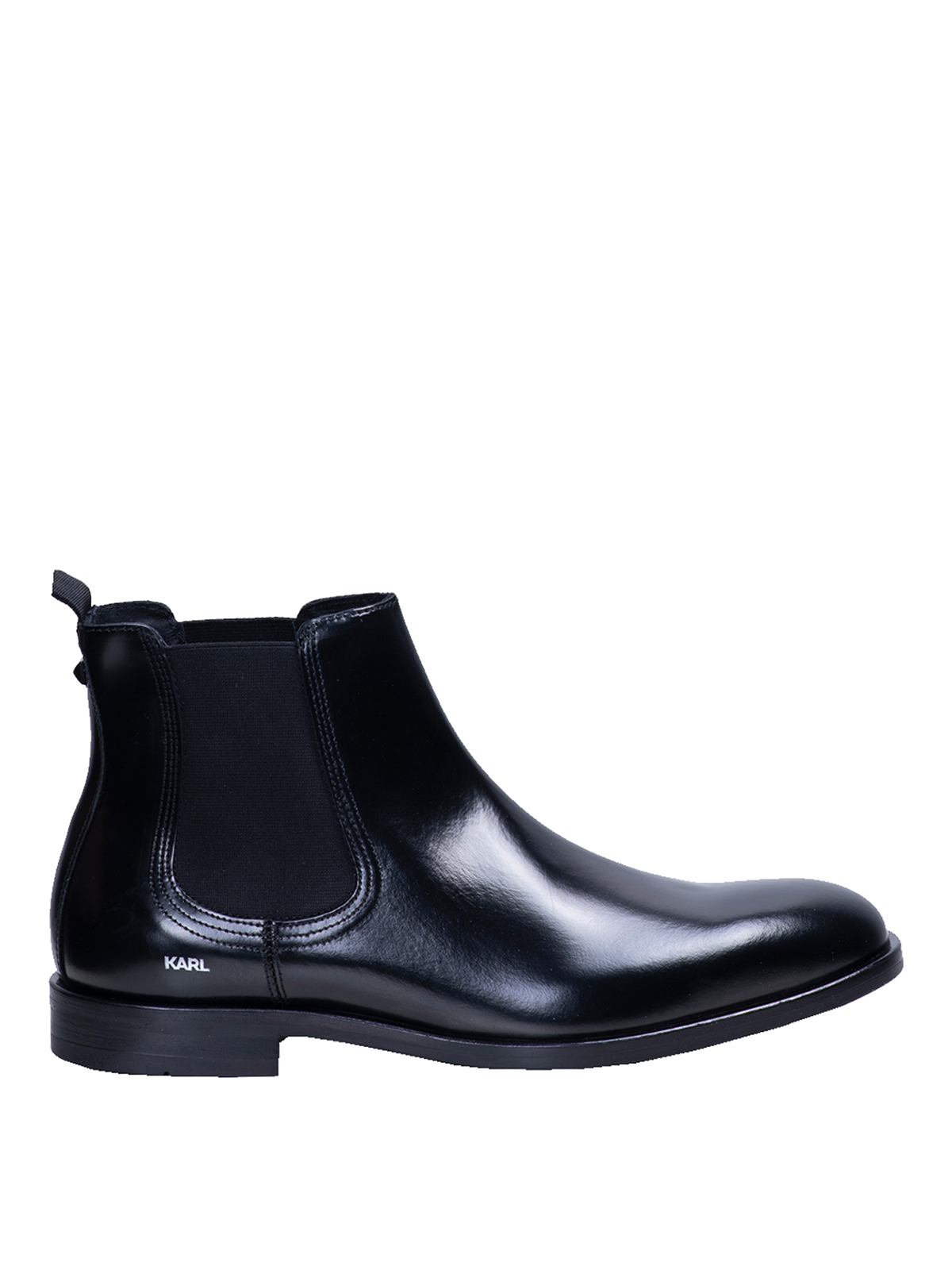 Shop Karl Lagerfeld Urano Iv Chelsea Boot In Black