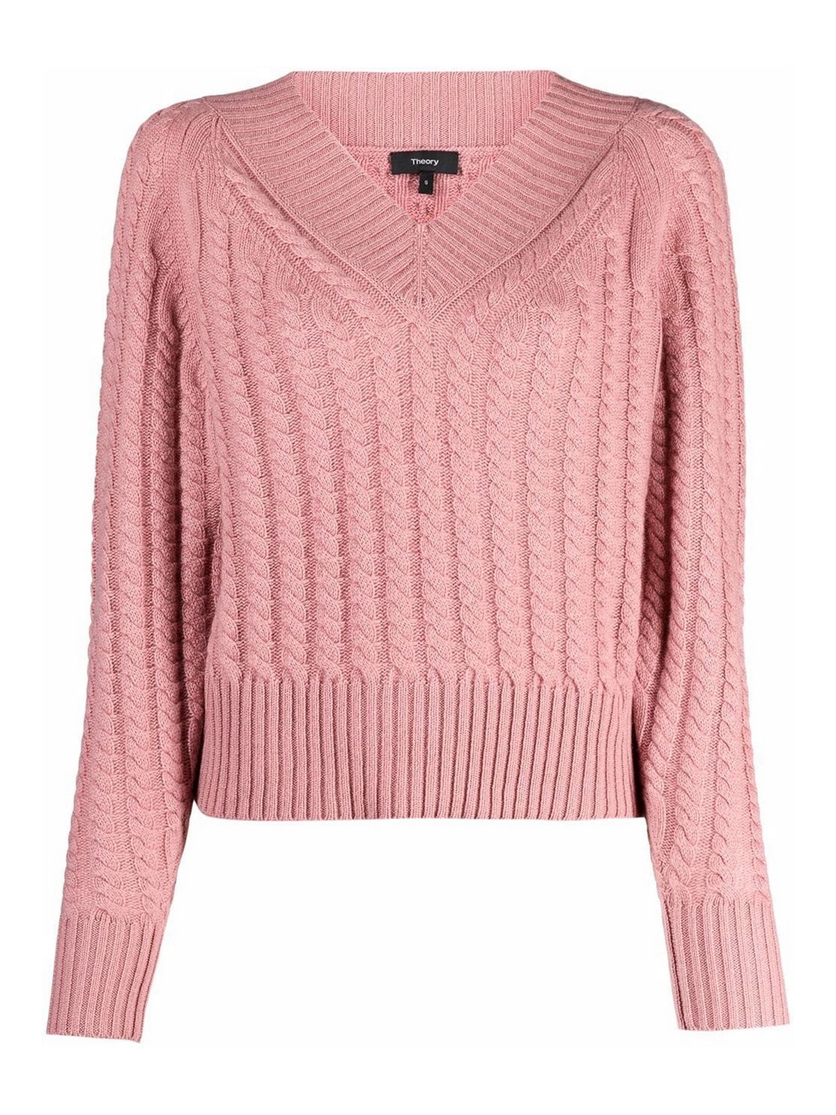 Theory cable 2024 cashmere sweater