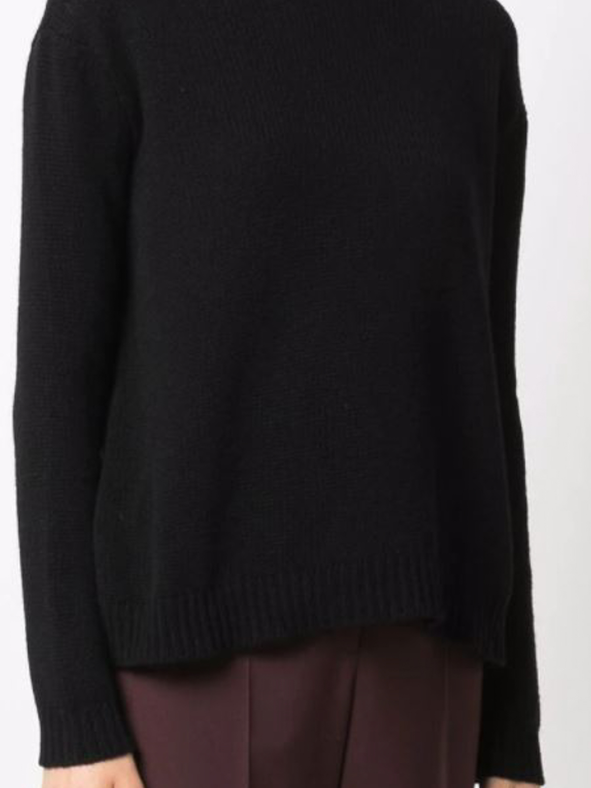 Shop Valentino Suéter Cuello Redondo - Negro