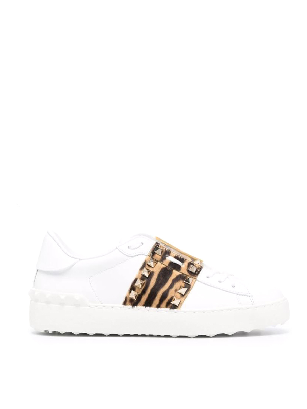 Shop Valentino Sneakers Rockstud Untitled In Blanco