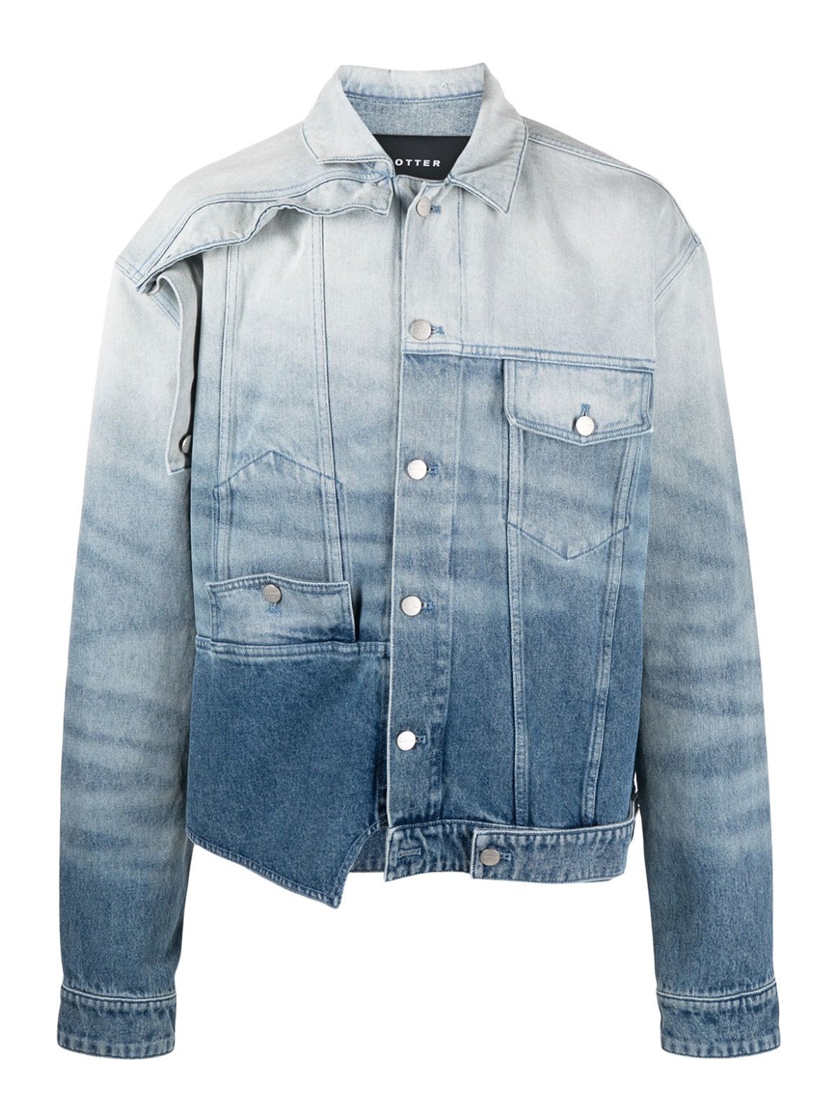 DEGRADE' DENIM JACKET in blue | Off-White™ Official CC