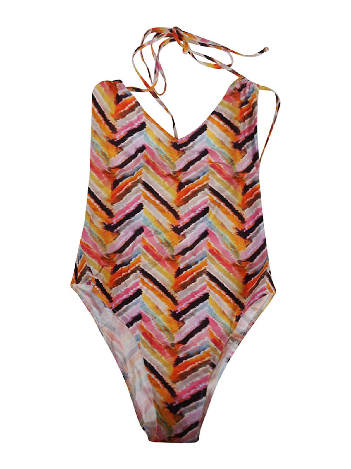 Shop Feel Me Fab Varadero Printed One-piece Swimsuit In Multicolour
