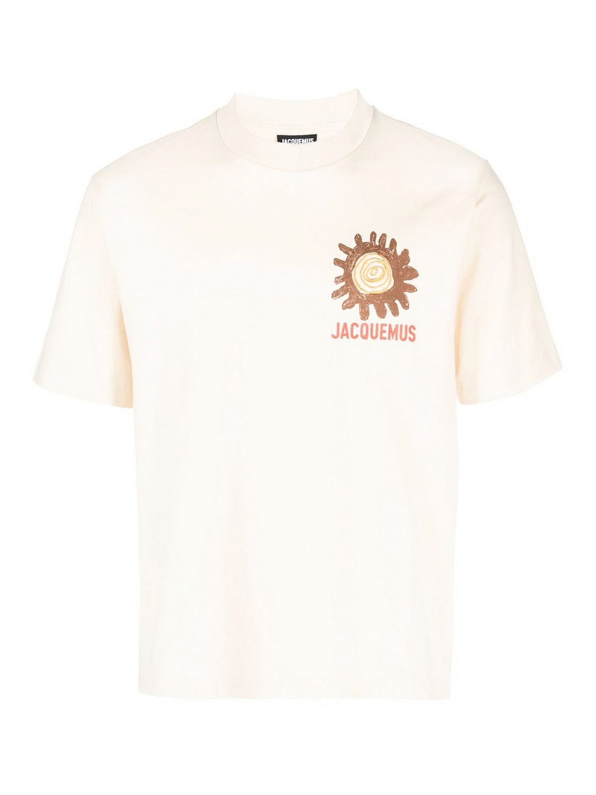 Jacquemus The only t-shirts - Beige - Men|235JS1492306PRINTSOLEIL