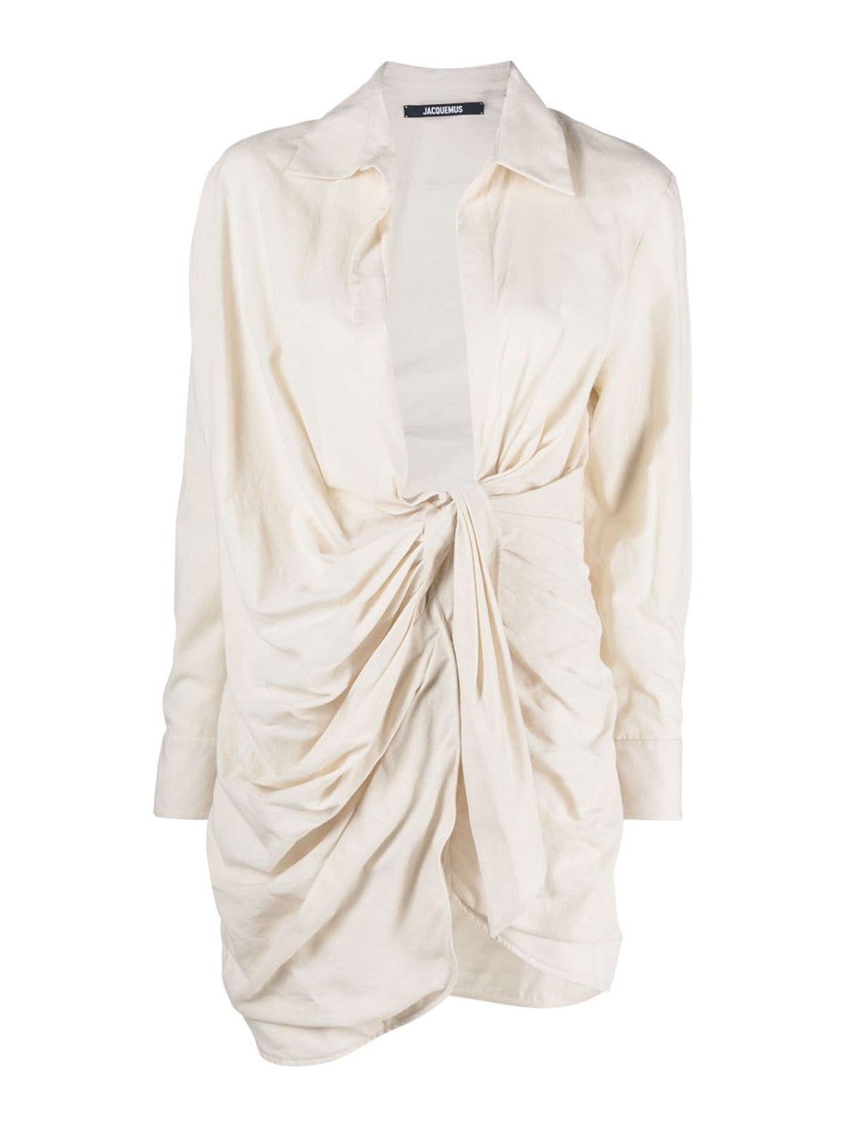 beige dress pink shoes La robe Maille Colin (233KN322-2323-150-BEIGE) main image 0