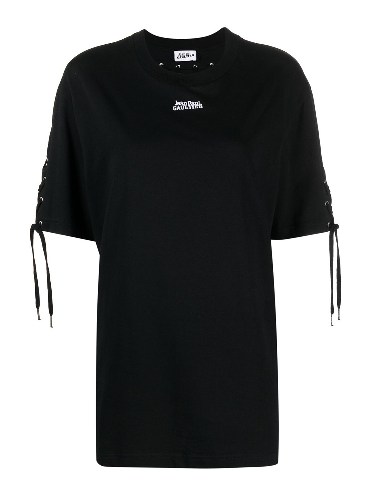 Shop Jean Paul Gaultier Camiseta - Negro In Black