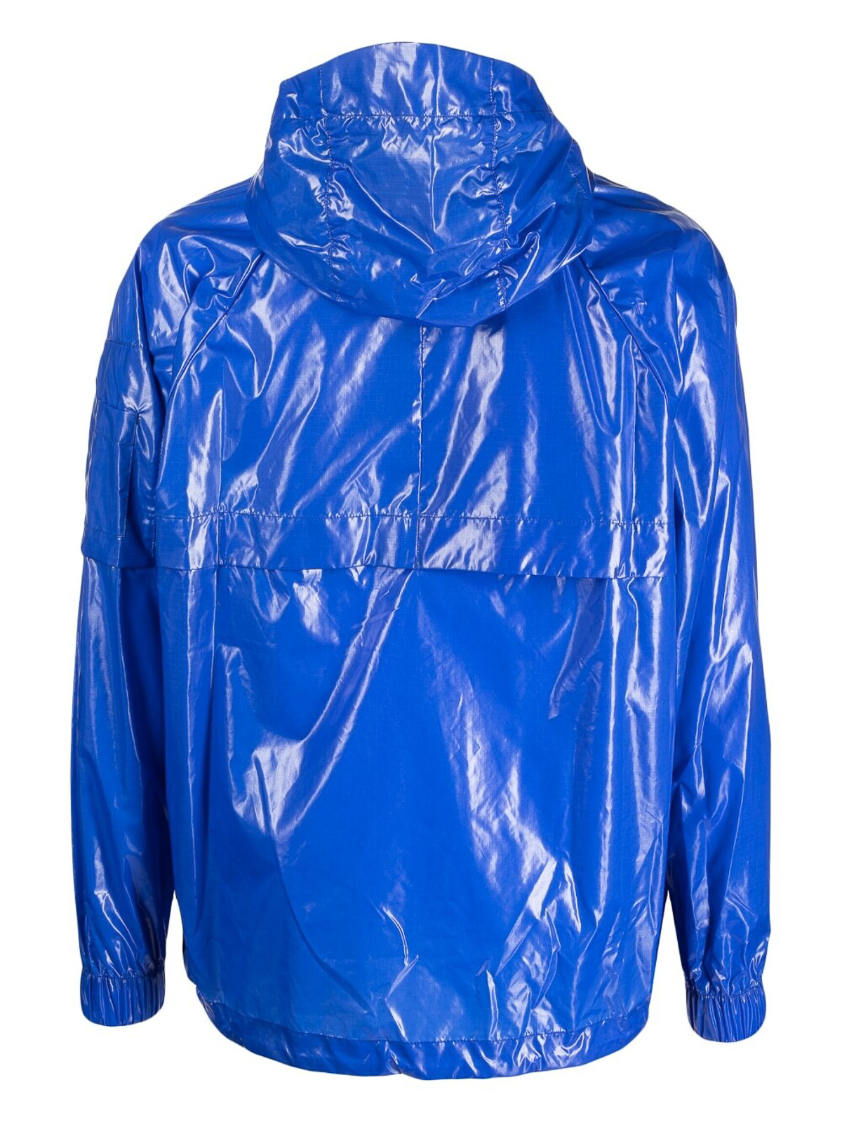 Shop K-way Claudel Light Glass Ripstop Jacket In Blue