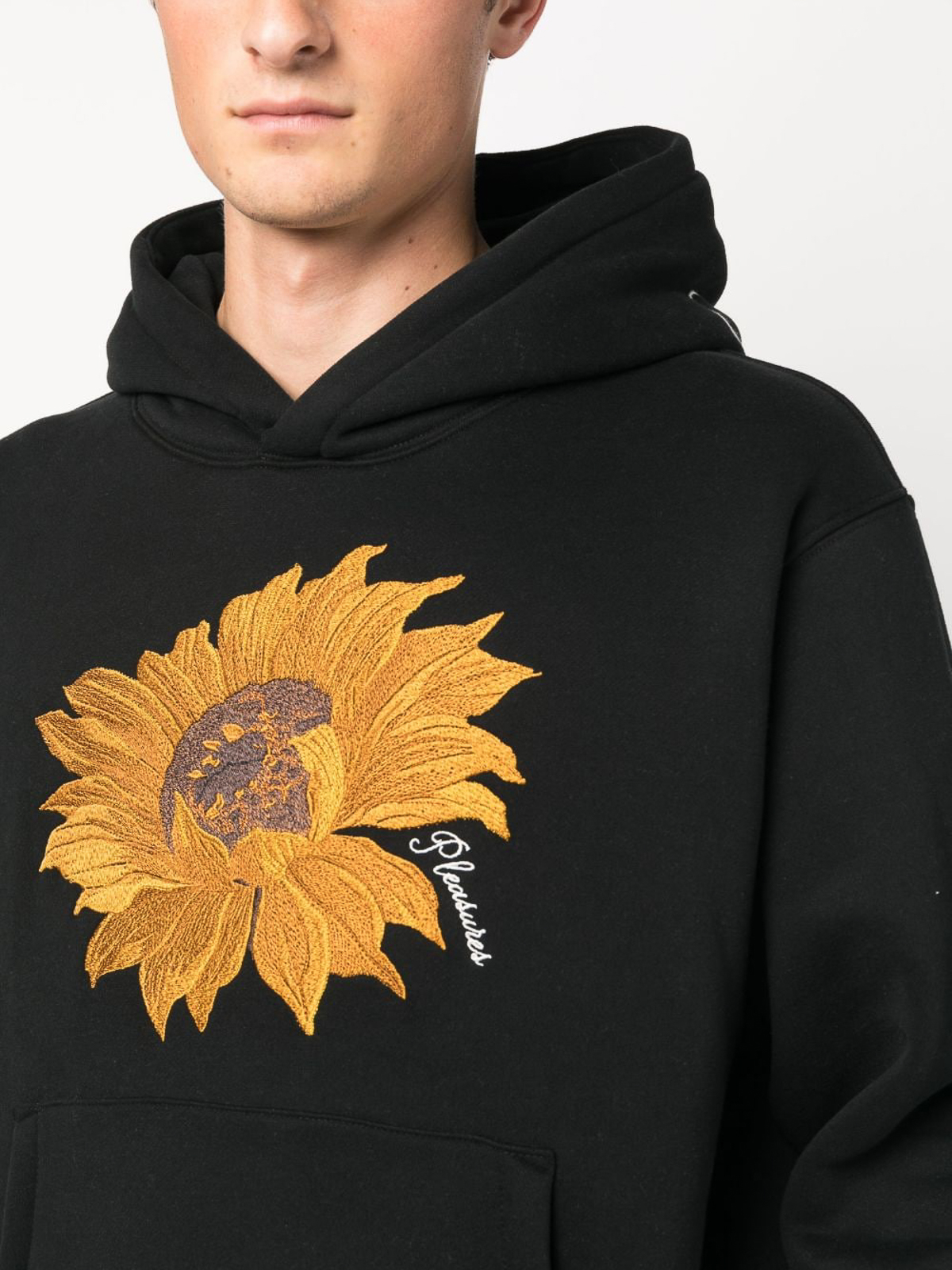 Pleasures sun print cotton hoodie sale