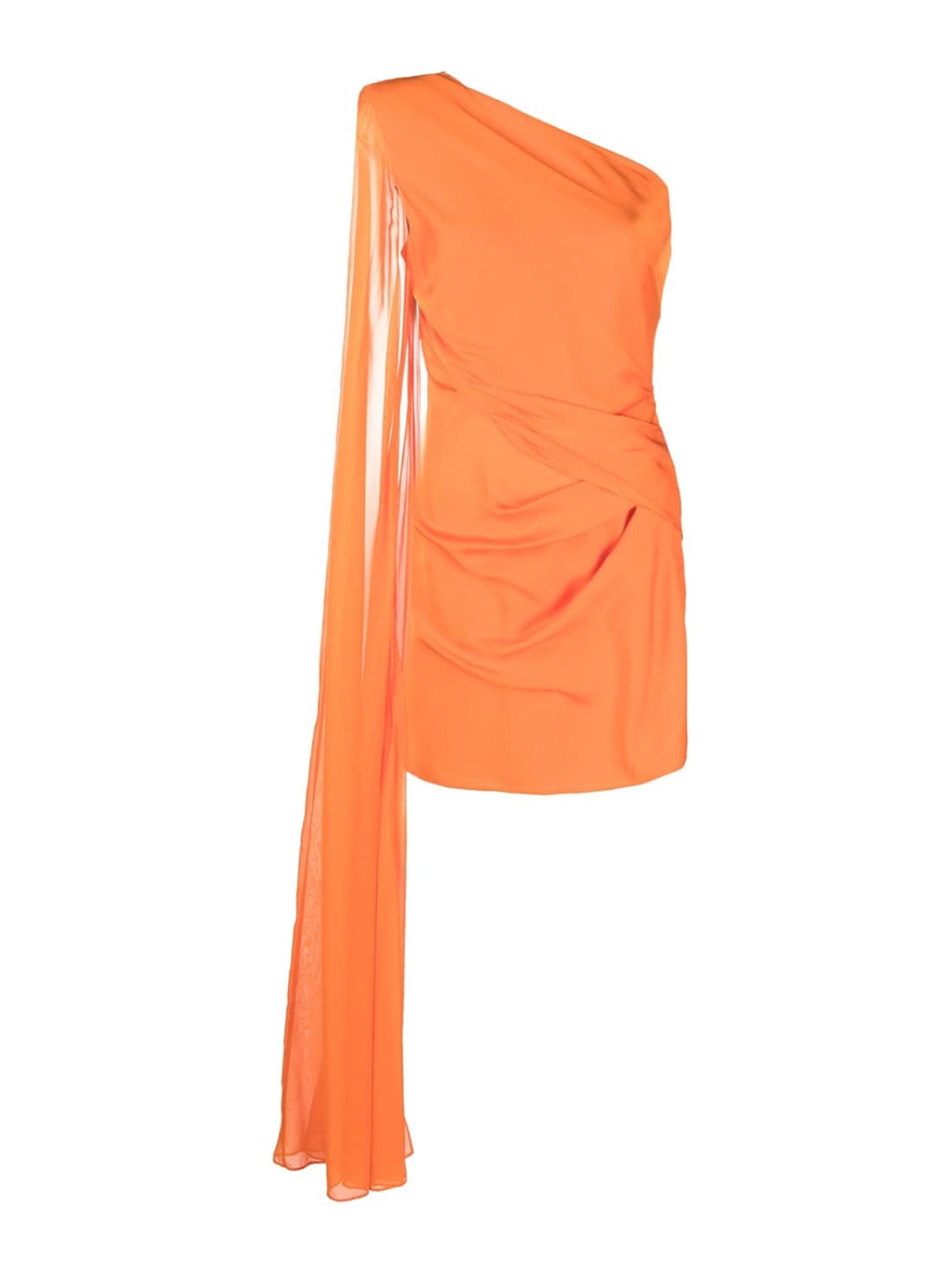 Shop Roland Mouret Vestido Corto - Naranja