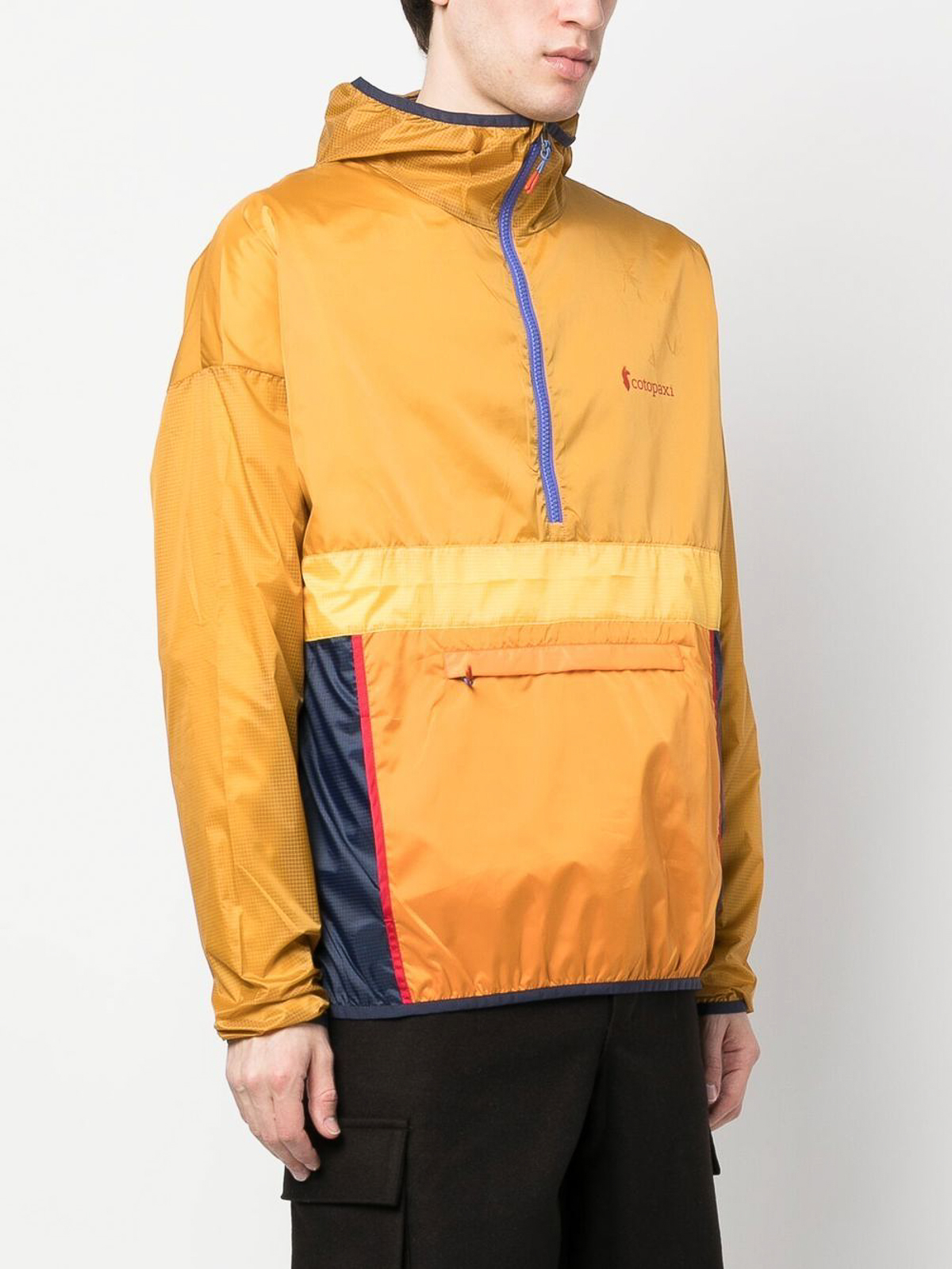 Shop Cotopaxi Teca Half-zip Windbreaker Jacket In Multicolour