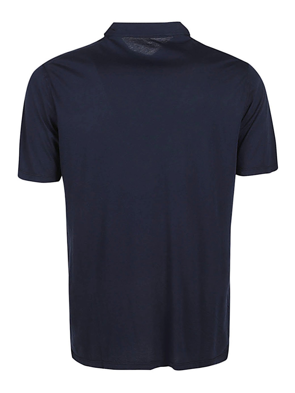 Shop Hartford Cotton Polo Shirt In Blue