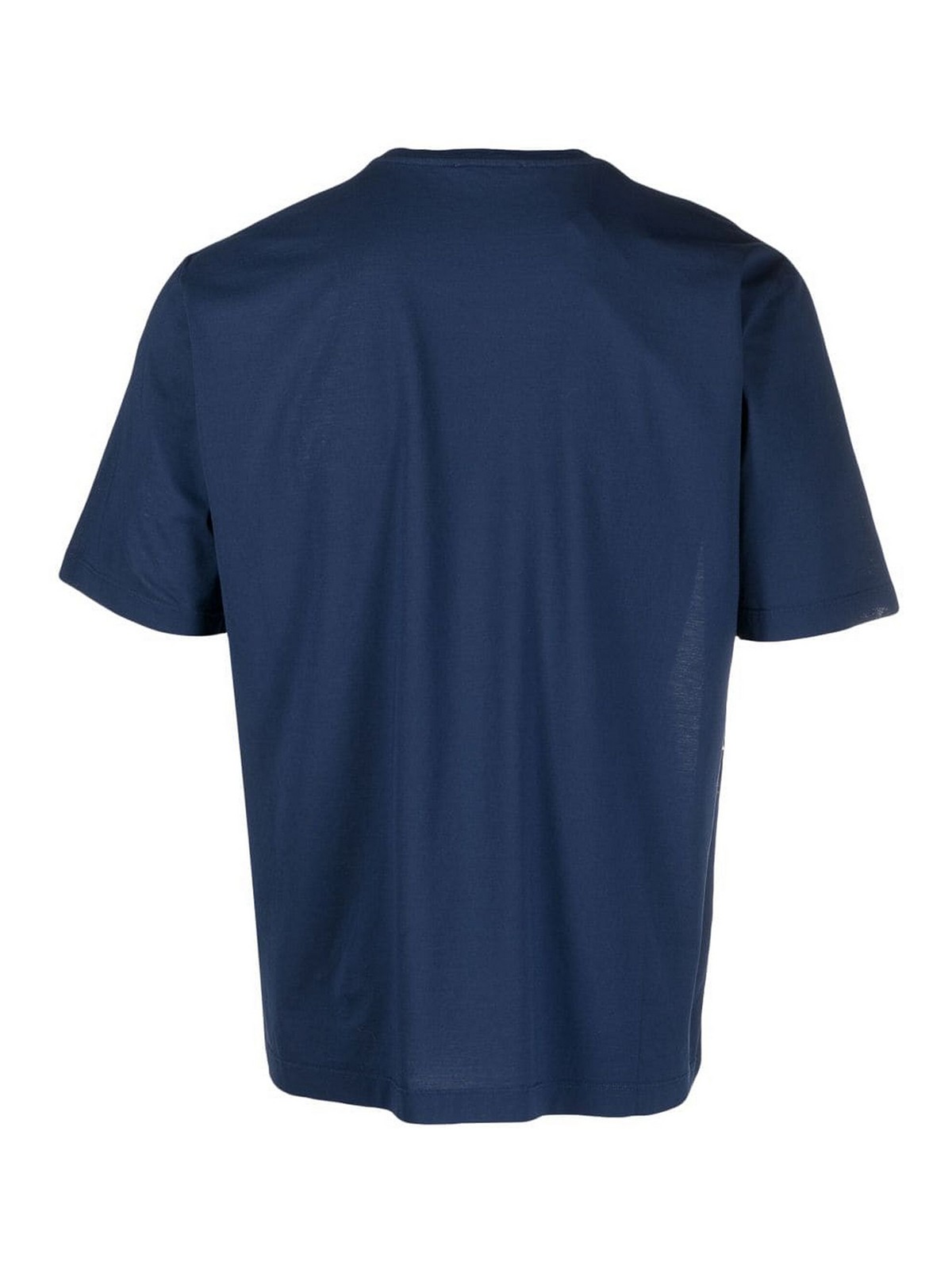Shop Kired Cotton T-shirt In Blue